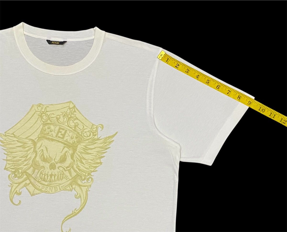 Fendi Fendi Skull Crewneck T-Shirt Size US L / EU 52-54 / 3 - 16 Thumbnail