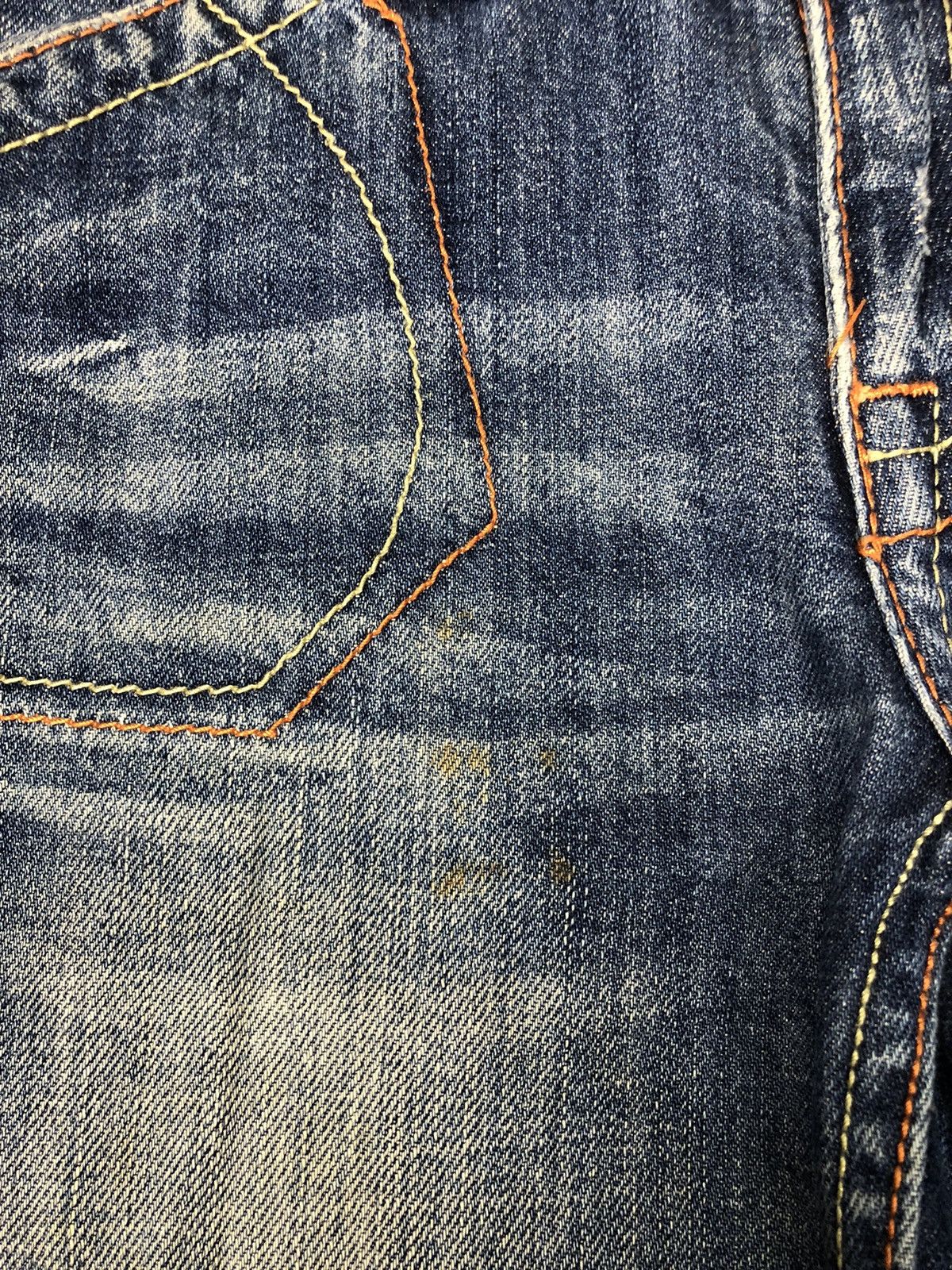 Japanese Brand Vintage Japanese Brands Nude Faded Flare Jeans Size 30" / US 8 / IT 44 - 9 Thumbnail