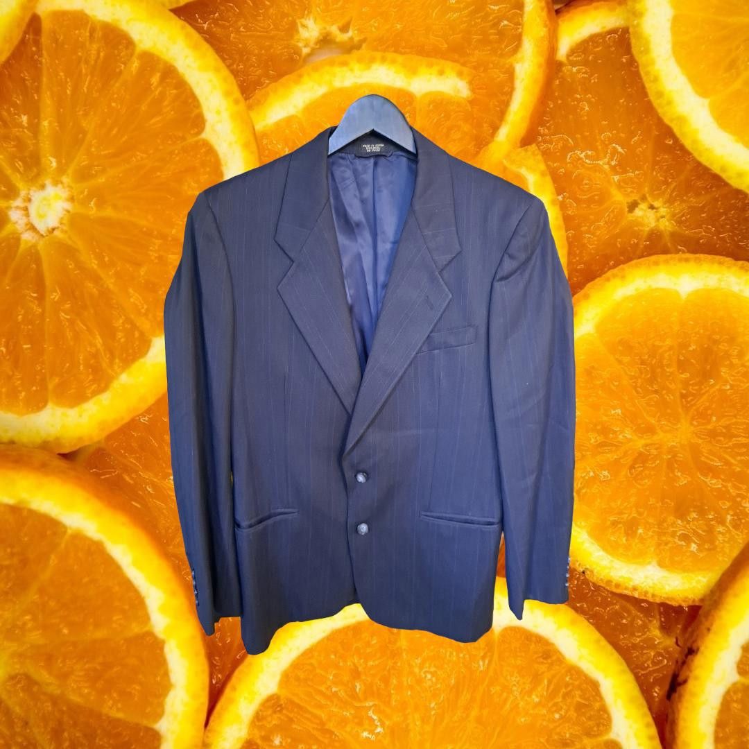 Other Torriani Blue 2 Button Blazer Size 38R - 1 Thumbnail