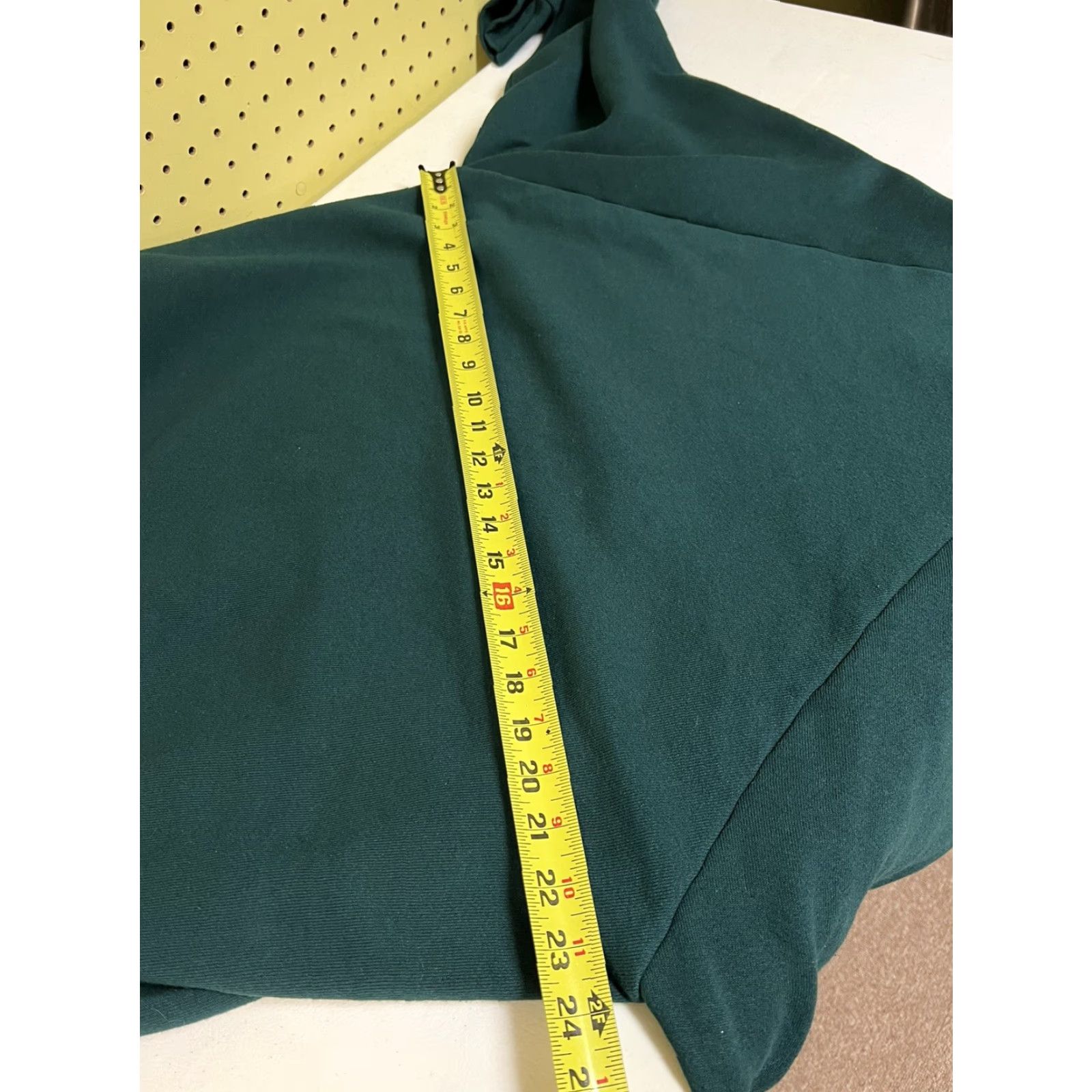Fruit Of The Loom VINTAGE Fruit of the Loom Sweater Mens XL Green Crew Neck Pullover Sweatshirt Blank 80s Knit Cotton Blend Polyester Blend Regular Men Size US XL / EU 56 / 4 - 6 Thumbnail