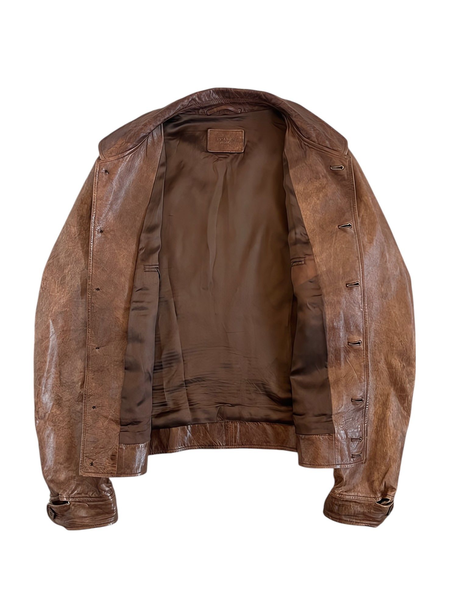 Prada S/S 2010 LEATHER JACKET Size US M / EU 48-50 / 2 - 5 Thumbnail