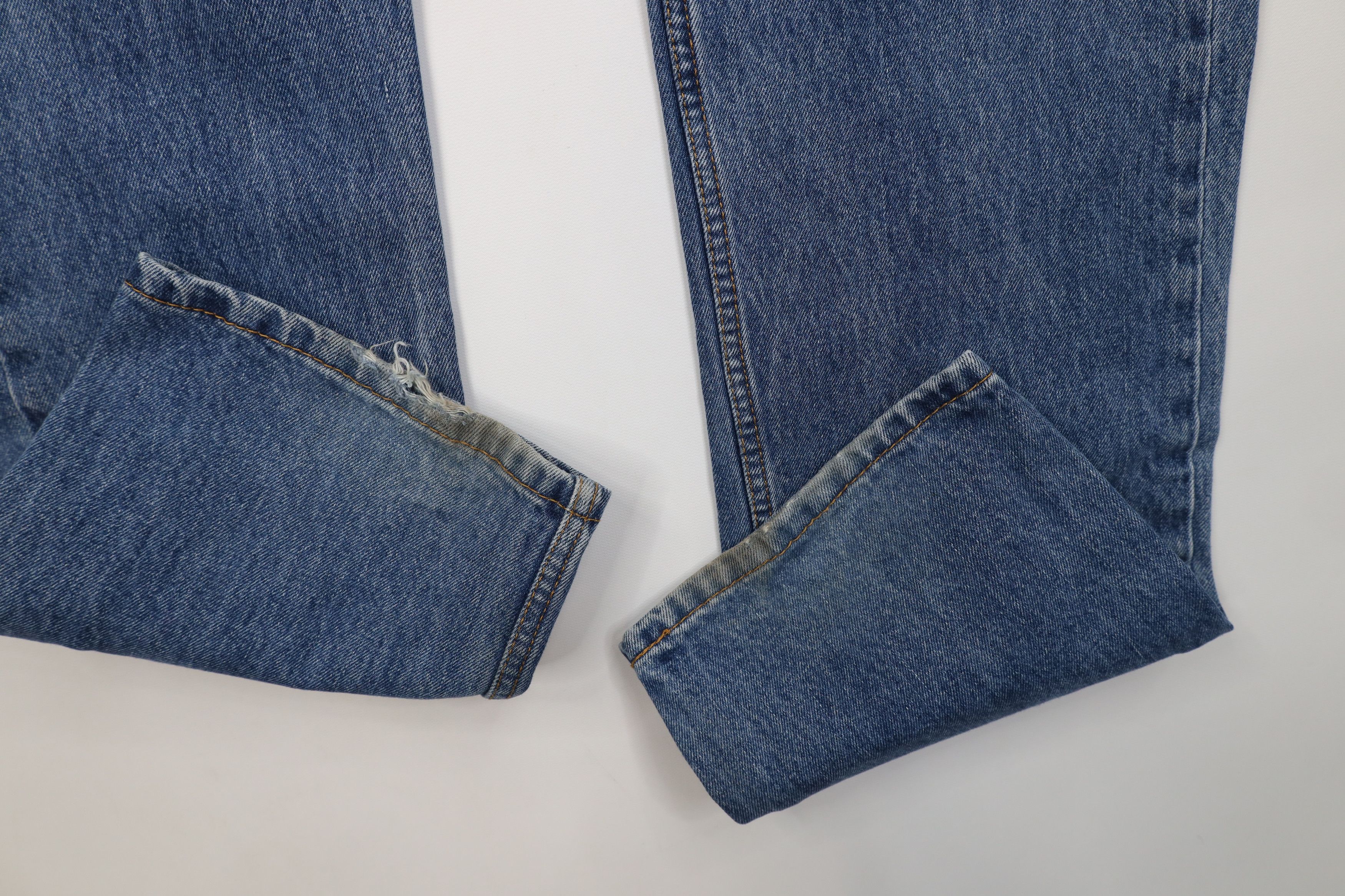 Levi's Vintage Y2K Levis 505 Regular Fit Straight Leg Denim Jeans Size US 33 - 5 Thumbnail