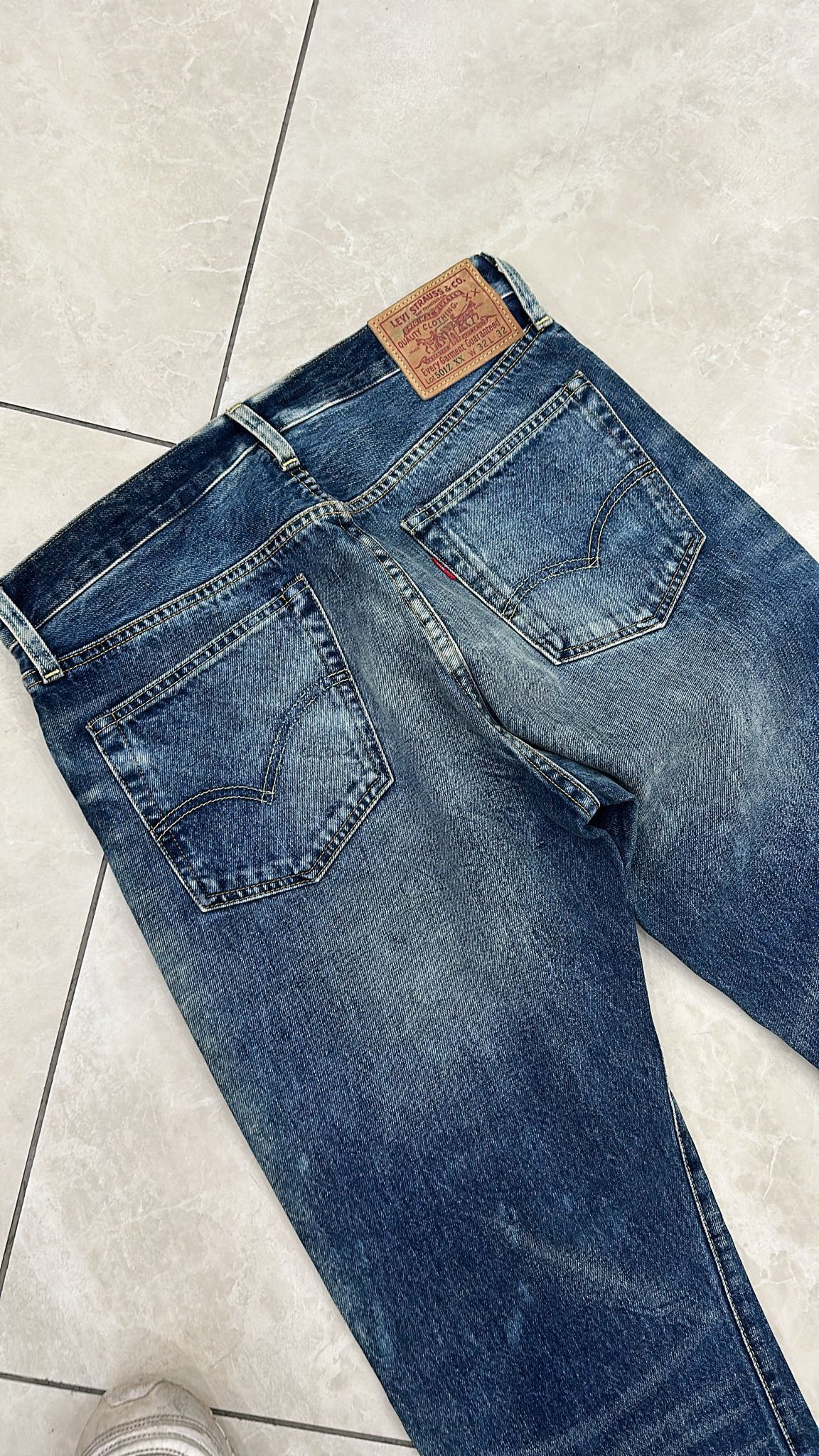 Levi's Vintage Clothing LVC Levi's Vintage Clothing 1954 501XX BigE Selvedge Jeans Size US 32 / EU 48 - 8 Thumbnail
