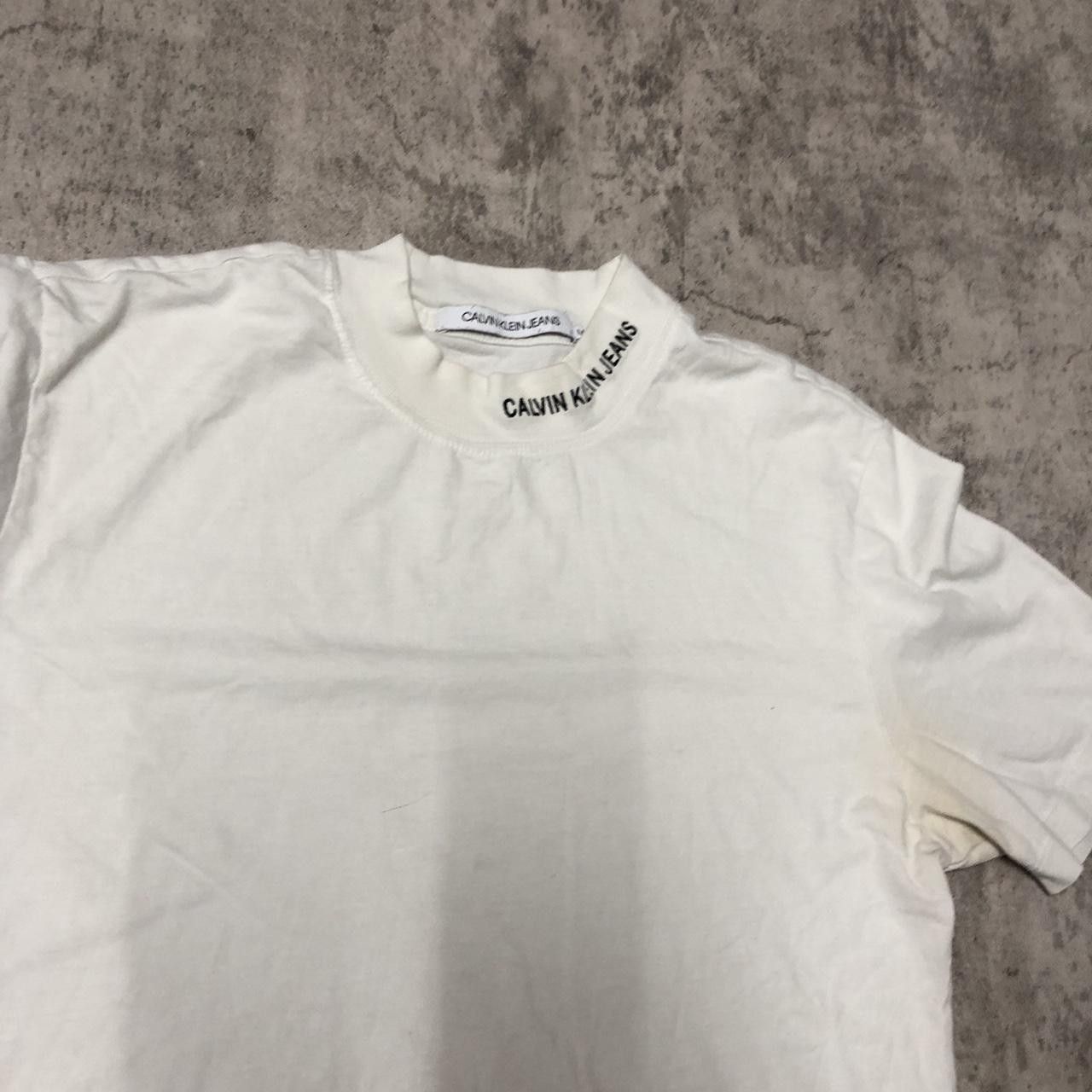 Calvin Klein Calvin Klein white T-shirt boxy Size US M / EU 48-50 / 2 - 3 Thumbnail