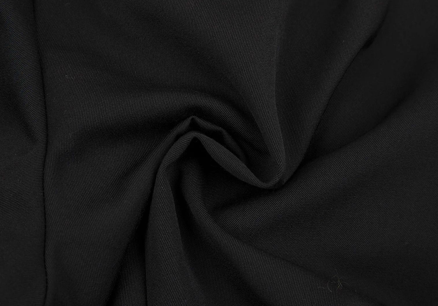 Comme des Garcons Homme Plus Wool Gabardine Hem Layered Double Pants in Black, Size M Size US 36 / EU 52 - 10 Thumbnail