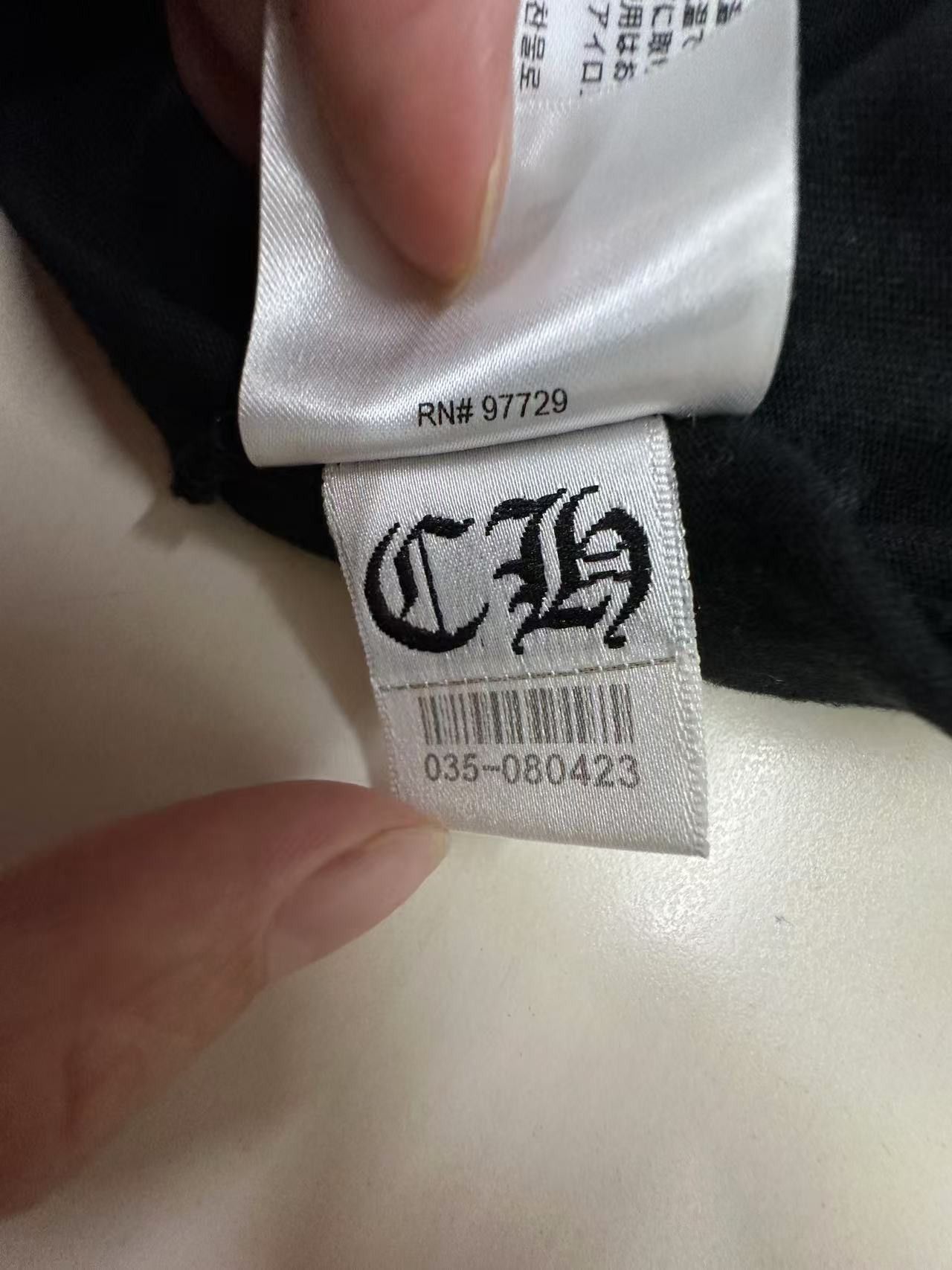Chrome Hearts Chrome Hearts Pink Dagger Script Logo Long Sleeves Tee Size US M / EU 48-50 / 2 - 11 Thumbnail