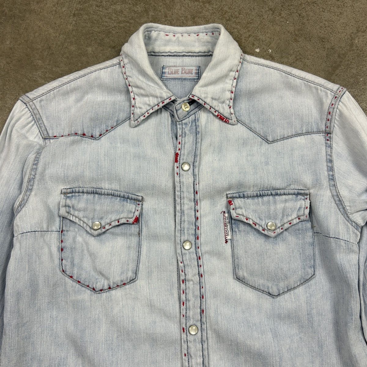 Blue Blue Japan Blue Blue Western Shirt Customised Size US XS / EU 42 / 0 - 5 Thumbnail