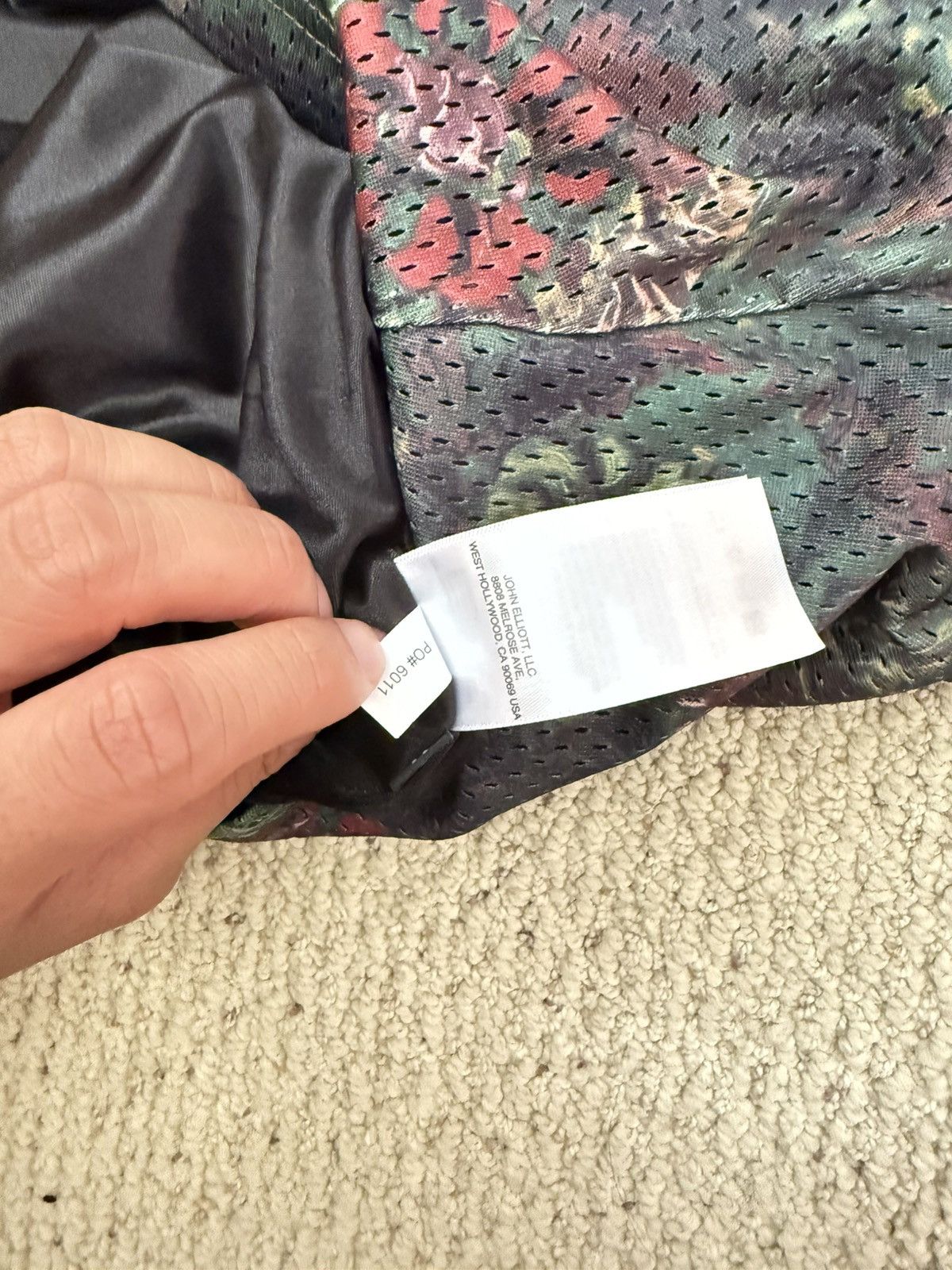 John Elliott New w/out Tags John Elliot Black Floral Medium Shorts Size US 32 / EU 48 - 4 Thumbnail