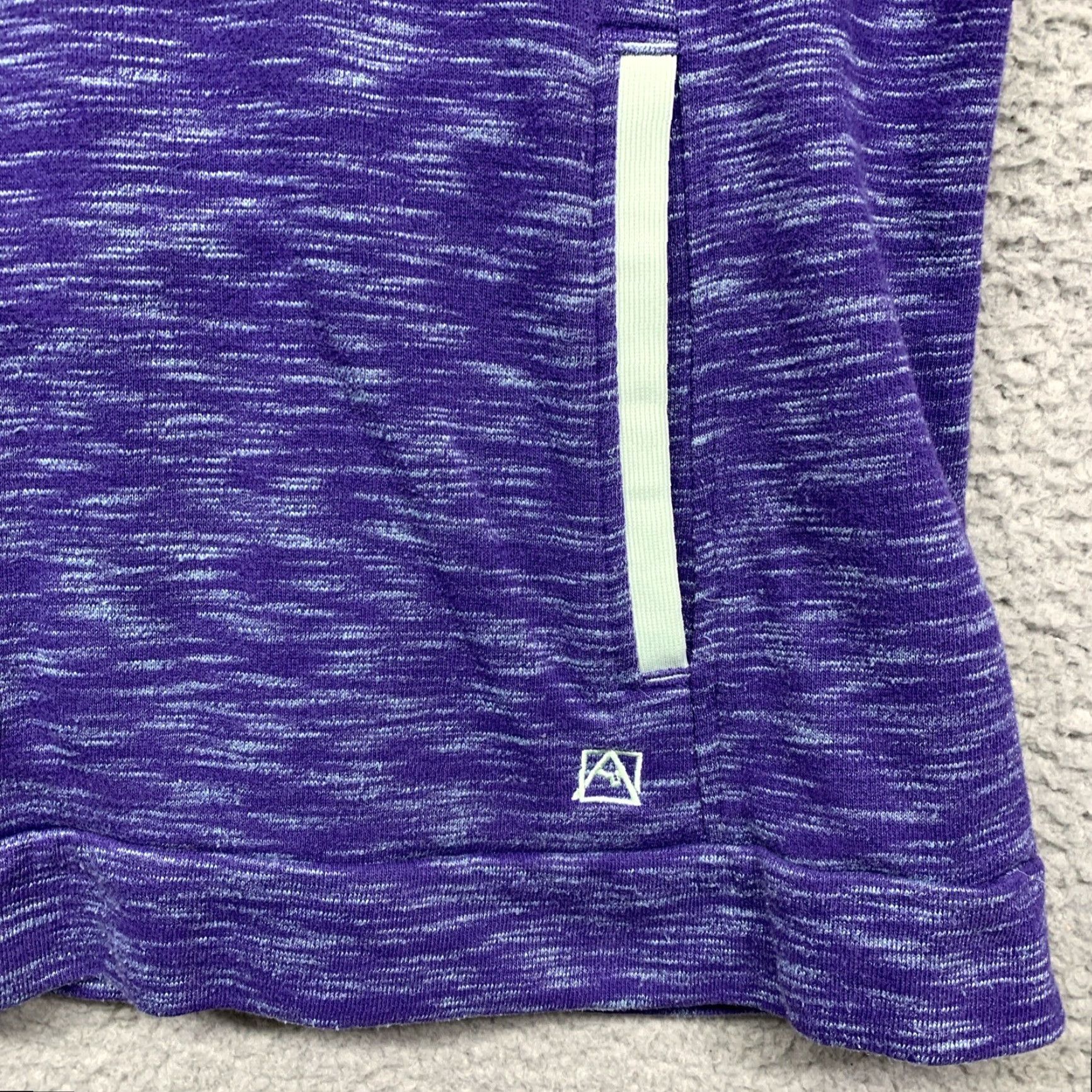 Avalanche Avalanche Athletic Pullover Top Women’s Medium Purple White Kangaroo Pocket LOGO Size M / US 6-8 / IT 42-44 - 4 Thumbnail
