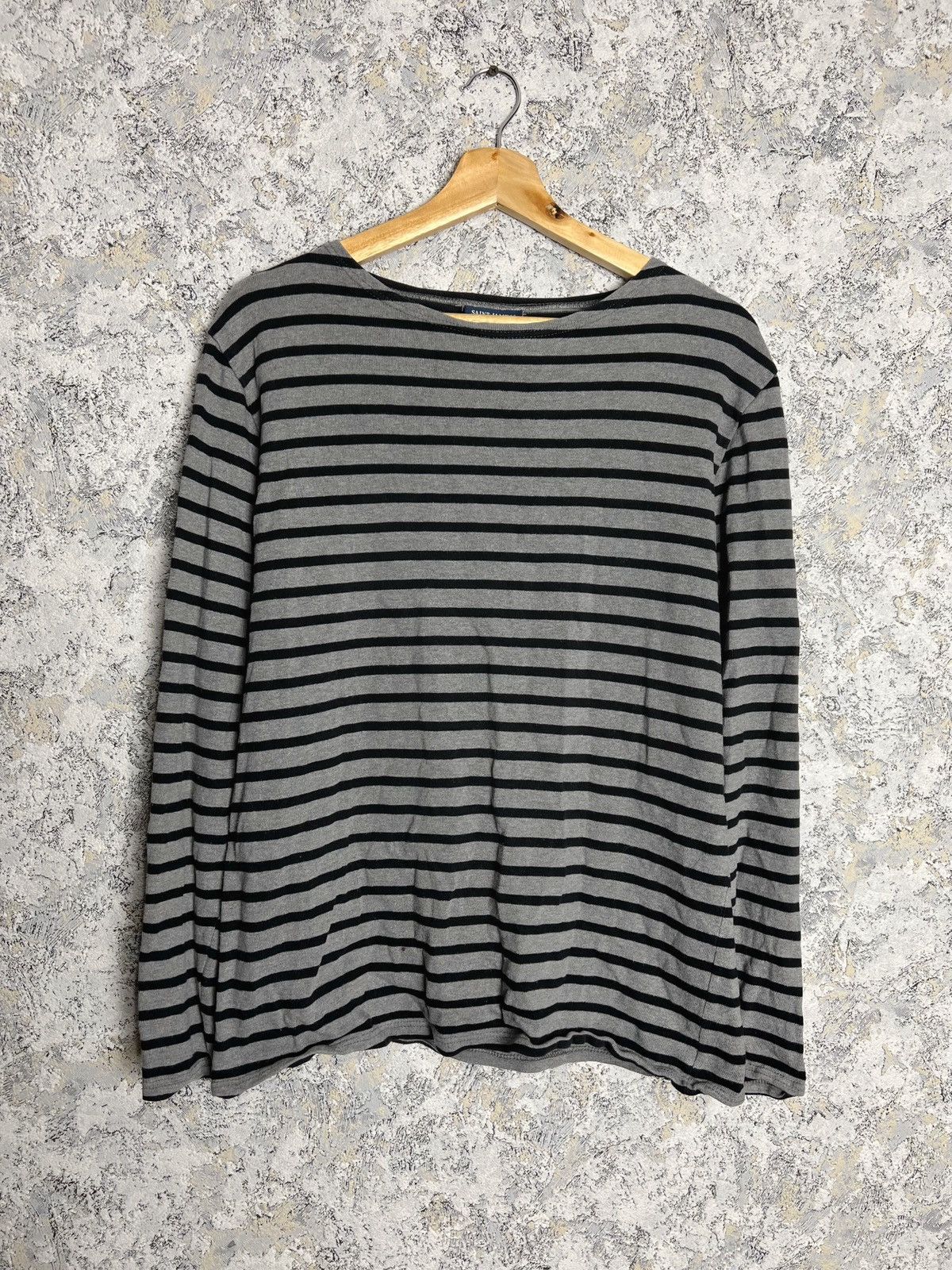 Saint James × Vintage Saint James Striped Long Sleeve Jean Paul Vibe Kurt Cobain M Size M / US 6-8 / IT 42-44 - 1 Thumbnail