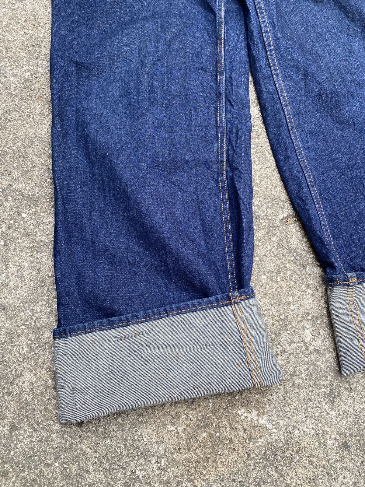 Gaultier Homme Objet S/S 1993 Jean Paul Gaultier High Rise Jumpsuit Denim Size US 34 / EU 50 - 8 Thumbnail