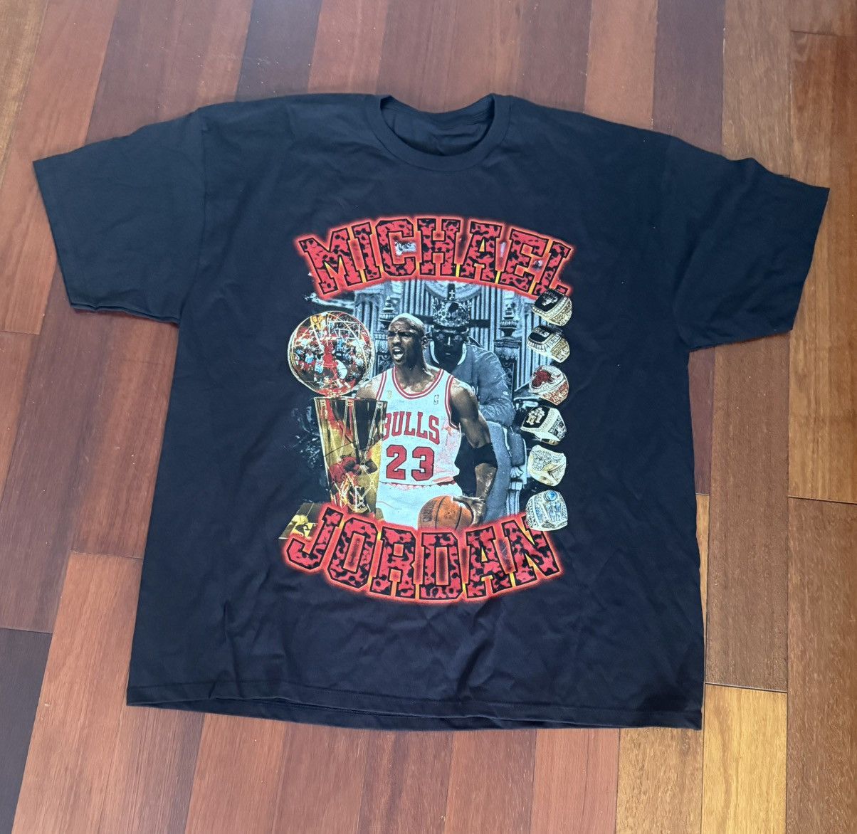 Other Michael Jordan Graphic Tee Chicago Bulls Basketball Retro Size US XXL / EU 58 / 5 - 1 Thumbnail
