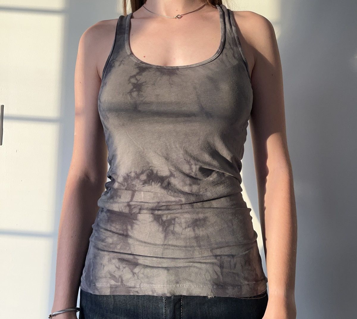 James Perse Tie-dye tank top Size S / US 4 / IT 40 - 1 Thumbnail