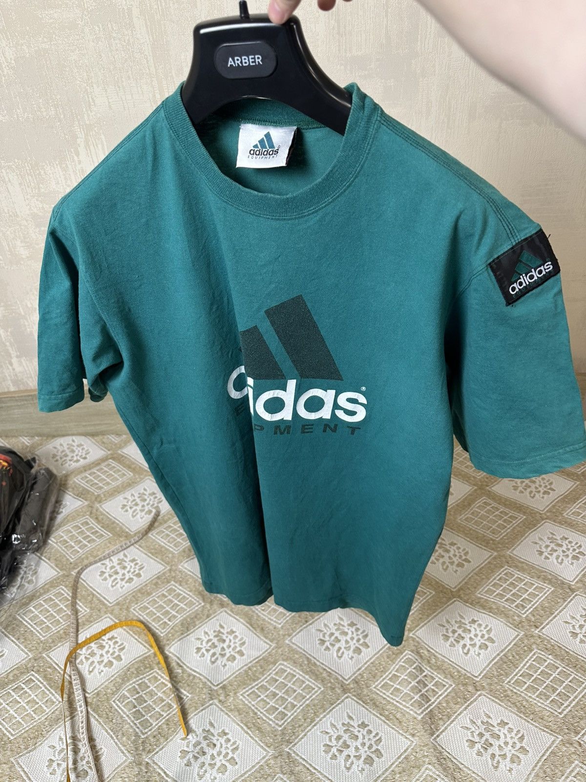 Adidas 🔥 Vintage Adidas Equipment 90s Tee Rare Embroidered Shirt Size US L / EU 52-54 / 3 - 5 Thumbnail