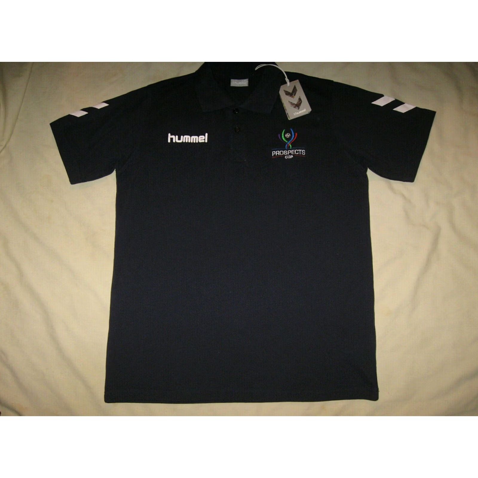 Hummel Hummel Polo Shirt Men Small Short Sleeve Blue W/Tags Prospects Cup Soccer Shirt Size US S / EU 44-46 / 1 - 2 Thumbnail
