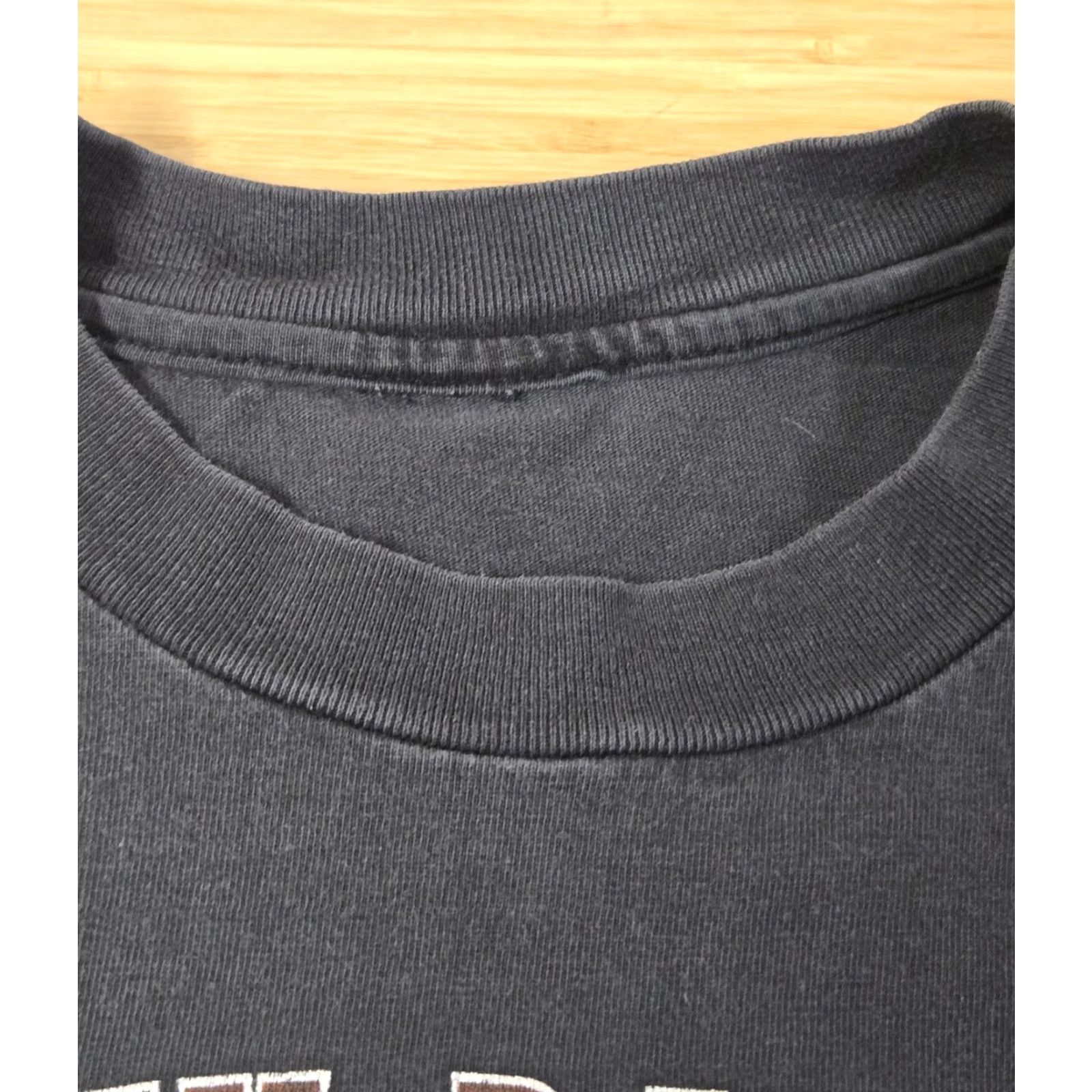 Harley Davidson VINTAGE Harley-Davidson Shirt Mens L Eagle Cutting Edge Oakdale NY 2000s Black Graphic Print Double-Sided Crew Neck Short Sleeve Mens Size US L / EU 52-54 / 3 - 4 Thumbnail