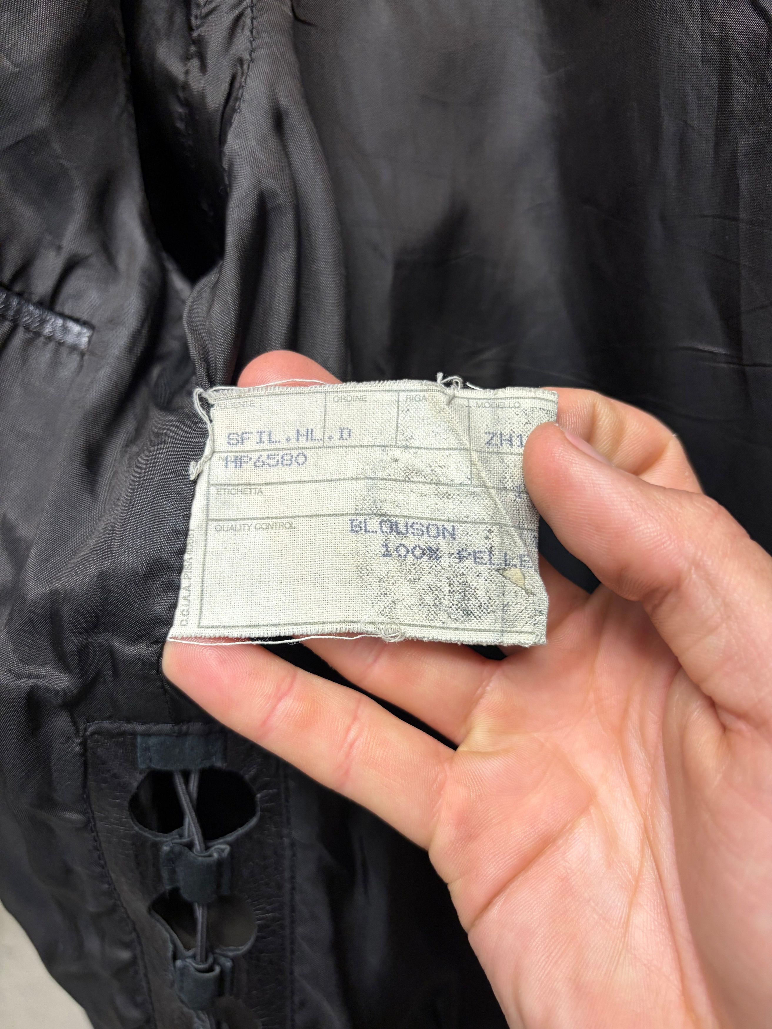 Helmut Lang SAMPLE SS2001 Helmut Lang ‘Corset Bondage’ Lambskin Leather Jacket Size US S / EU 44-46 / 1 - 7 Thumbnail