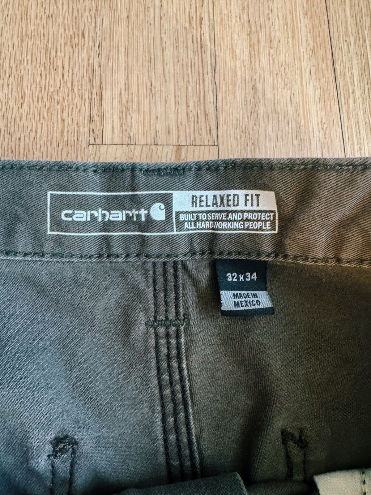 Carhartt Carhartt Relaxed Fit Carpenter Dungarees 32x34 Size US 32 / EU 48 - 3 Thumbnail