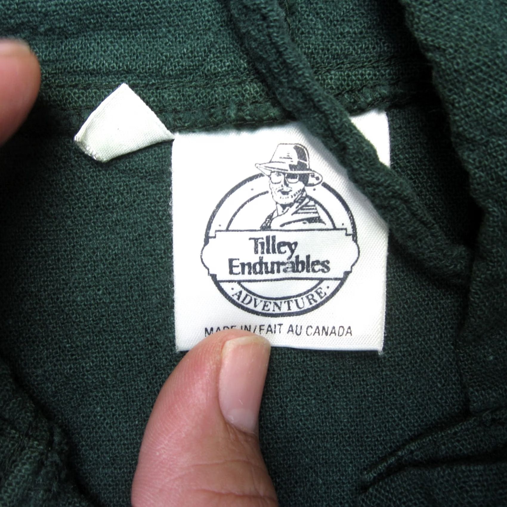 Tilley Tilley Endurables Jacket Mens Medium Green Safari Field Hooded Hiking Outdoors - Casual, Formal, Travel, Workwear - Regular Size US M / EU 48-50 / 2 - 6 Thumbnail