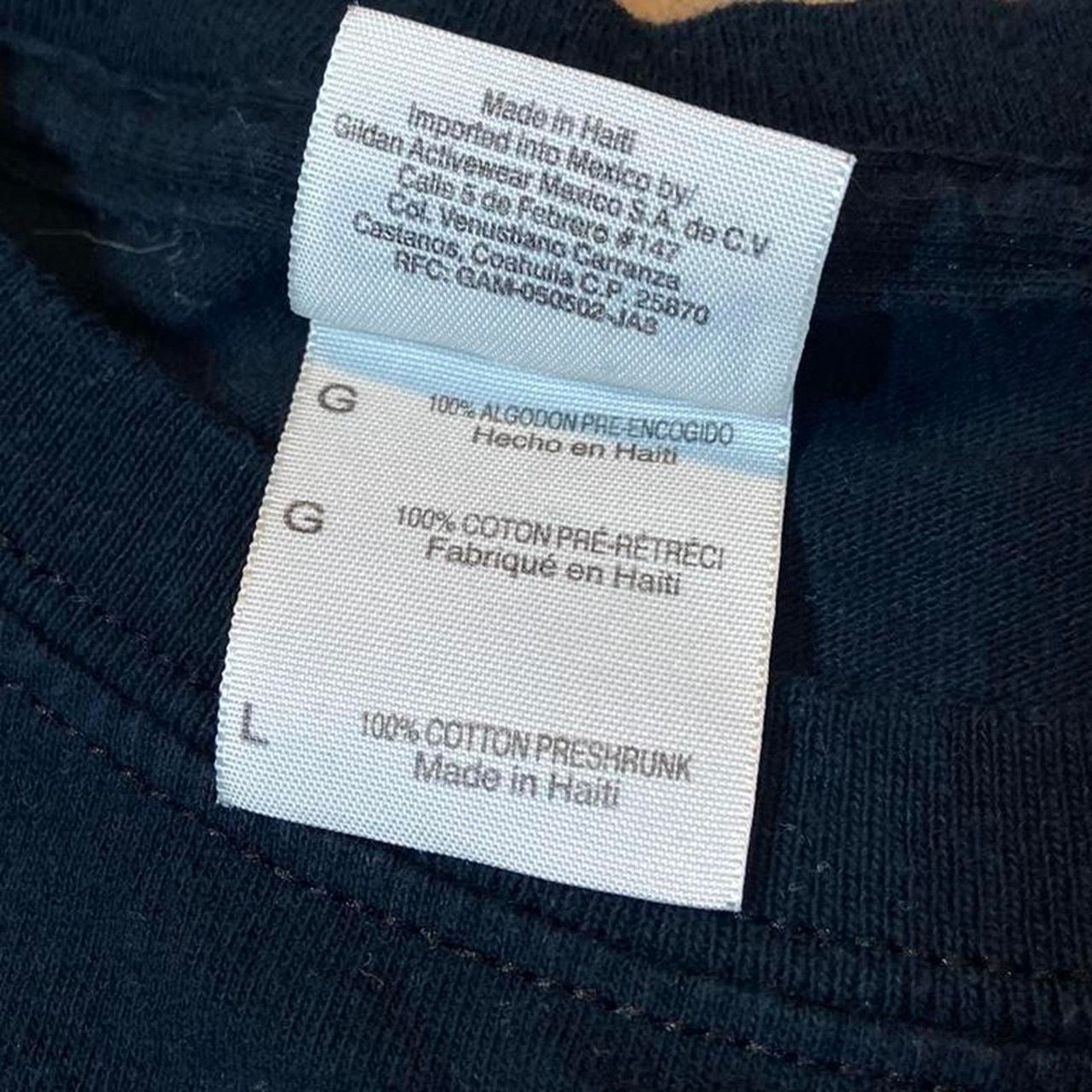 Fruit Of The Loom 2000s black reba county shirt Size US L / EU 52-54 / 3 - 4 Thumbnail