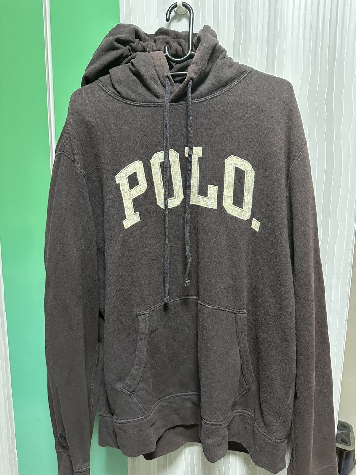 END. × Polo Ralph Lauren END. X POLO RALPH LAUREN 'BAROQUE' LOGO POPOVER HOODIE Size US M / EU 48-50 / 2 - 5 Thumbnail