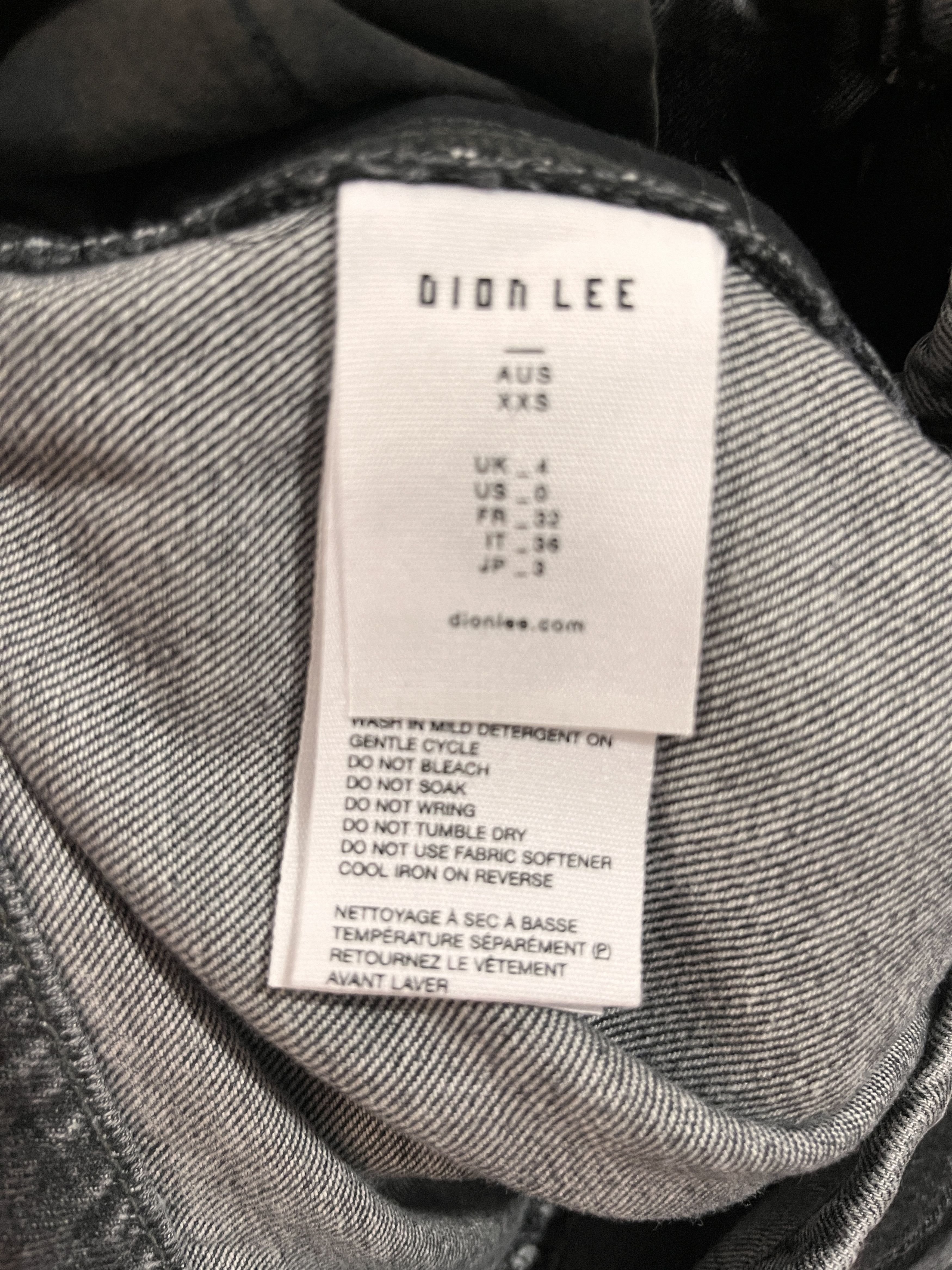 Dion Lee DION LEE Black Masc Jeans Size 25" / US 0 / IT 36 - 10 Thumbnail