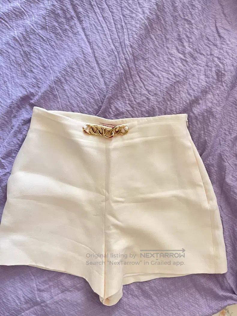 Valentino Valentino White shorts Size 41" - 2 Thumbnail