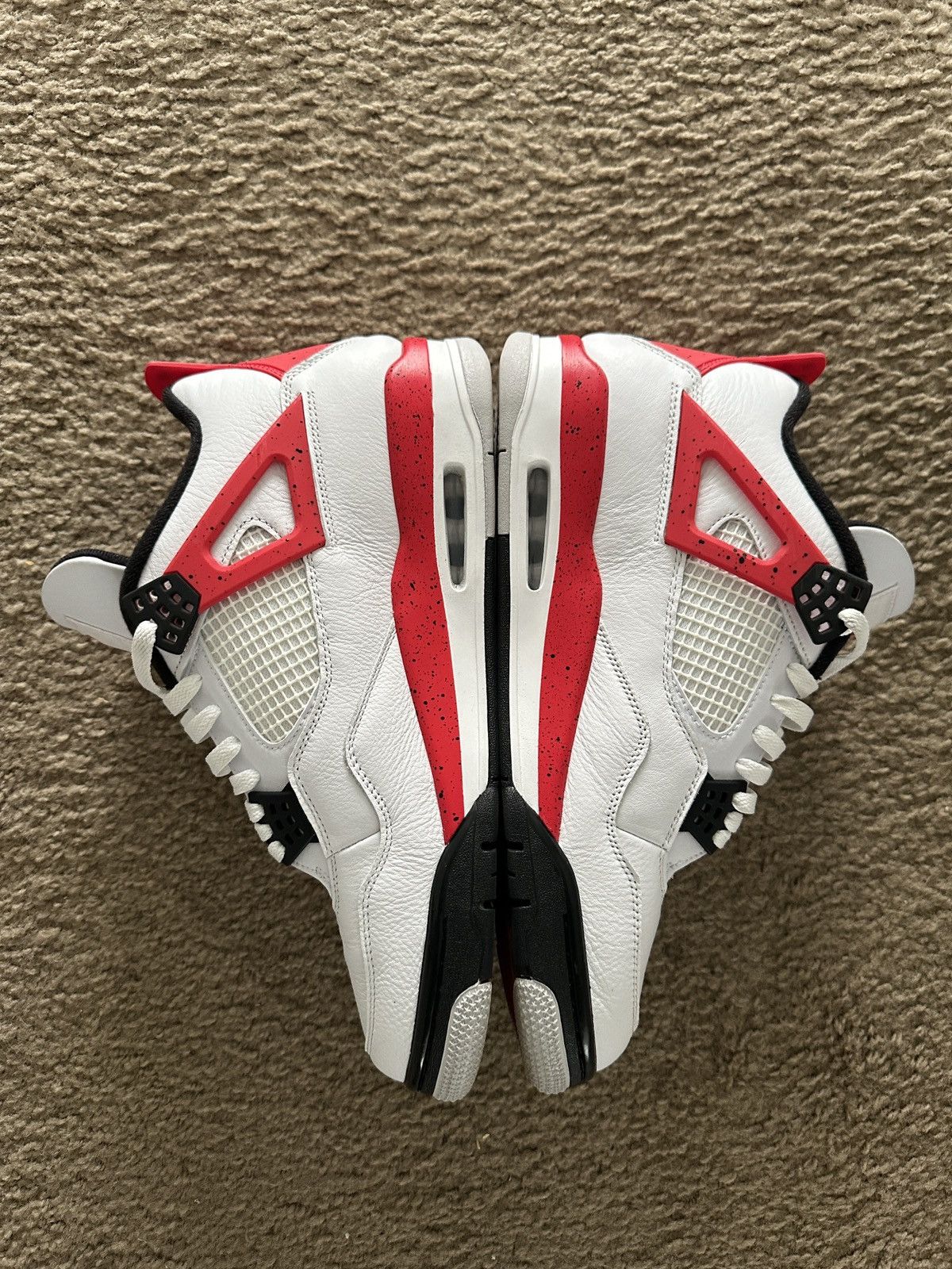 Jordan Brand × Nike Jordan 4 - Red Cement Size US 13 / EU 46 - 5 Thumbnail