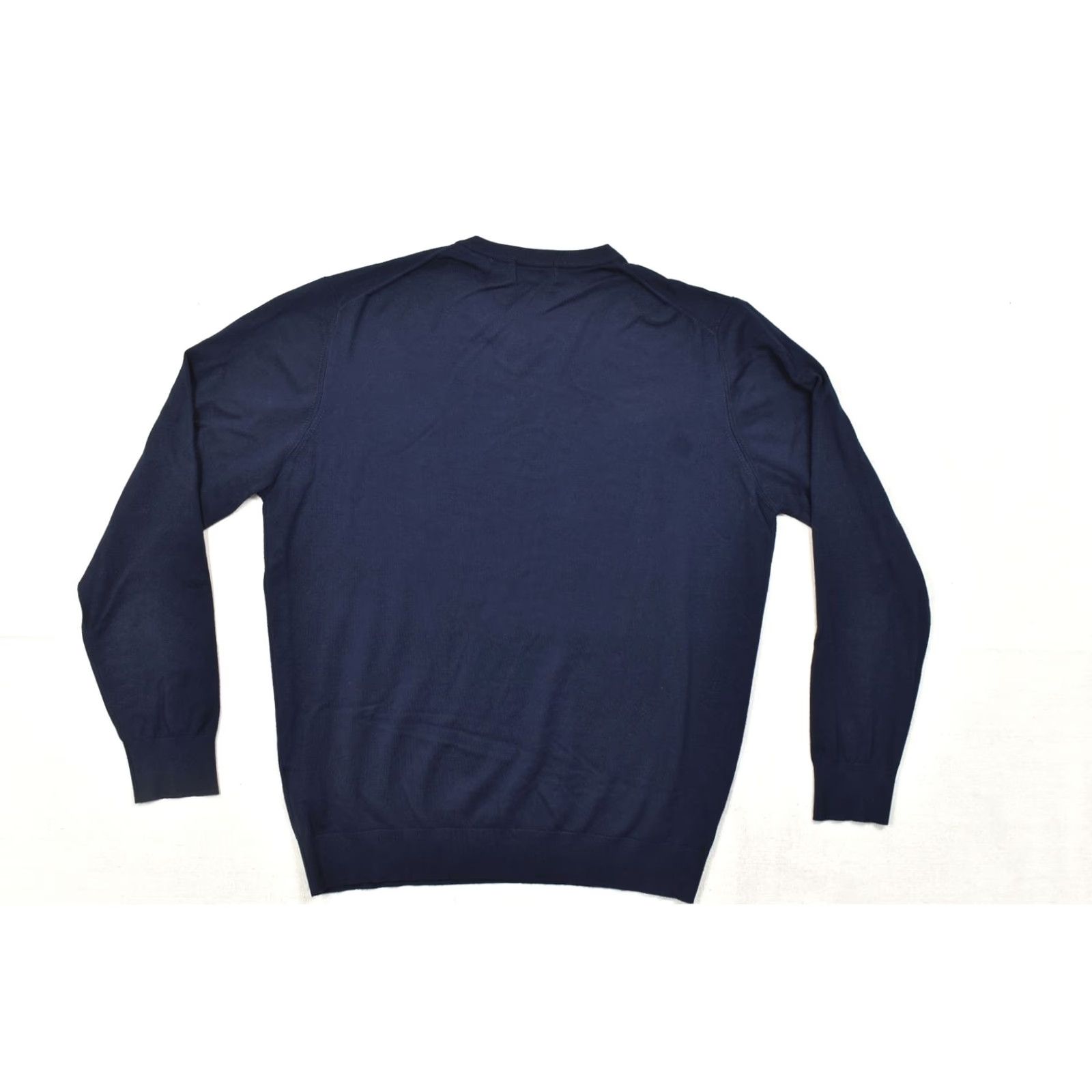 Scotch & Soda Scotch & Soda Amsterdam Couture Navy Blue Crewneck Sweater XXL Viscose Blend Regular Mens Pullover Knit Giftwear Size US XXL / EU 58 / 5 - 4 Thumbnail