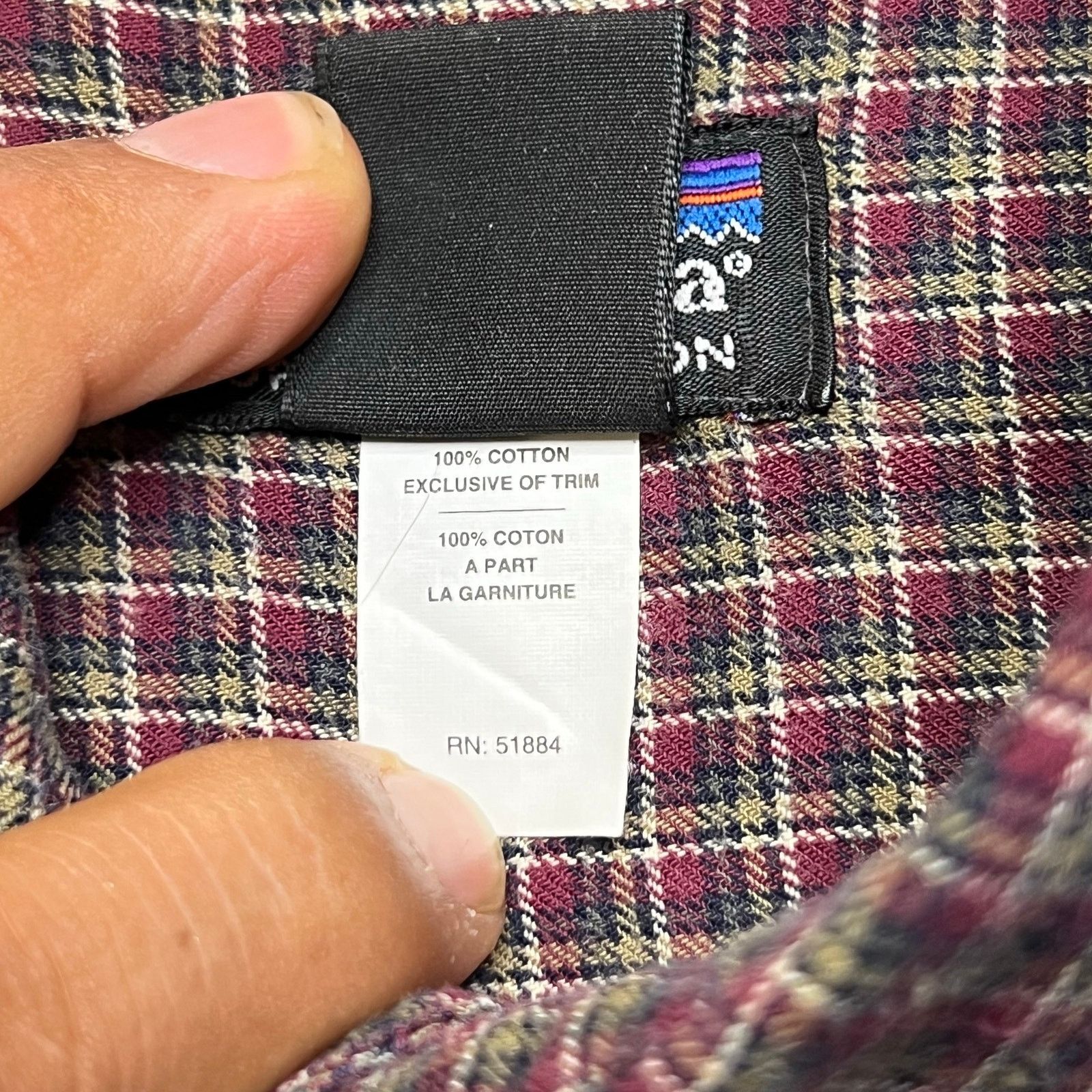 Patagonia Patagonia Organic Cotton Plaid Button Up Shirt Mens Large Size US L / EU 52-54 / 3 - 6 Thumbnail
