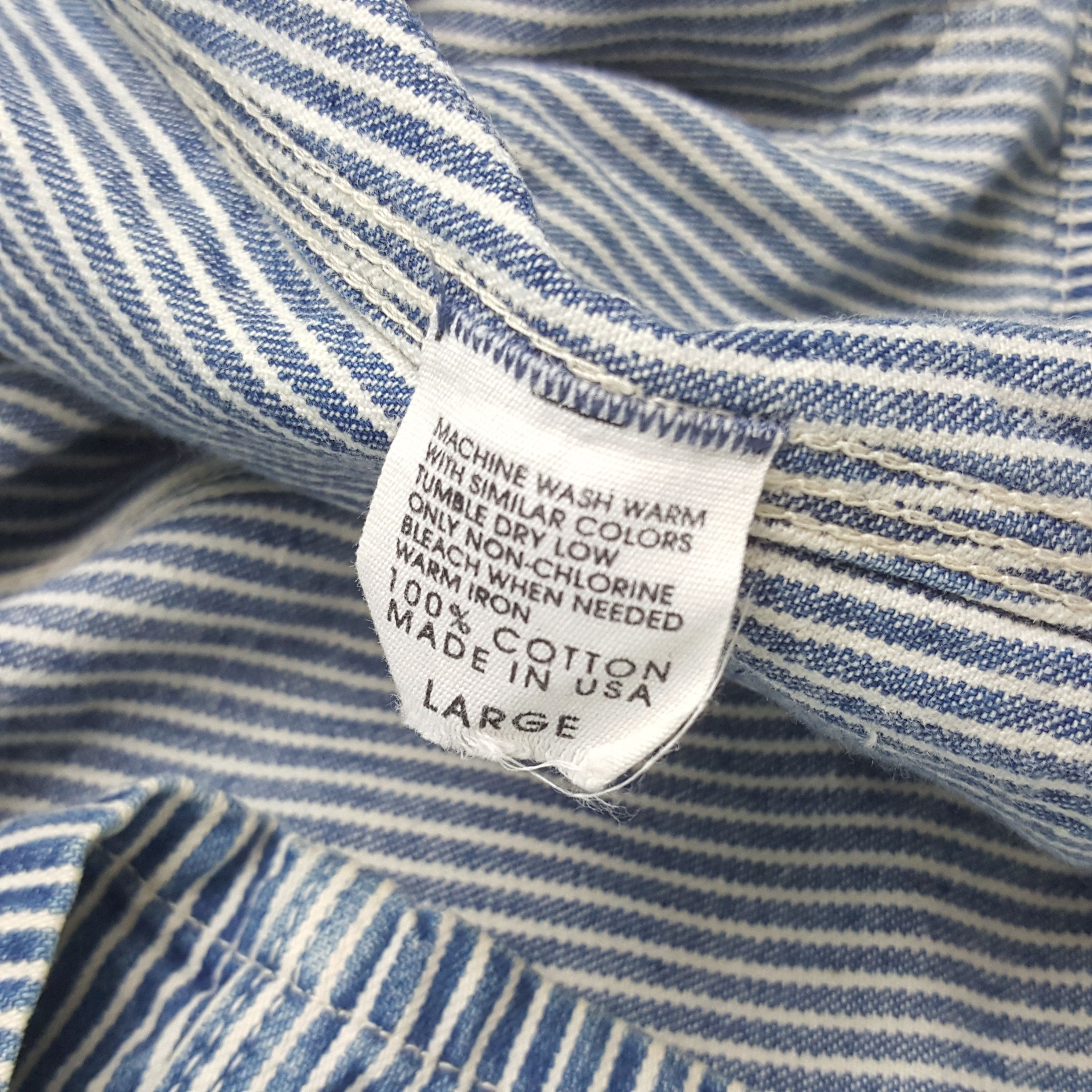 Vintage Vintage Union Made Custom Logo Striped Jacket Size US L / EU 52-54 / 3 - 6 Thumbnail