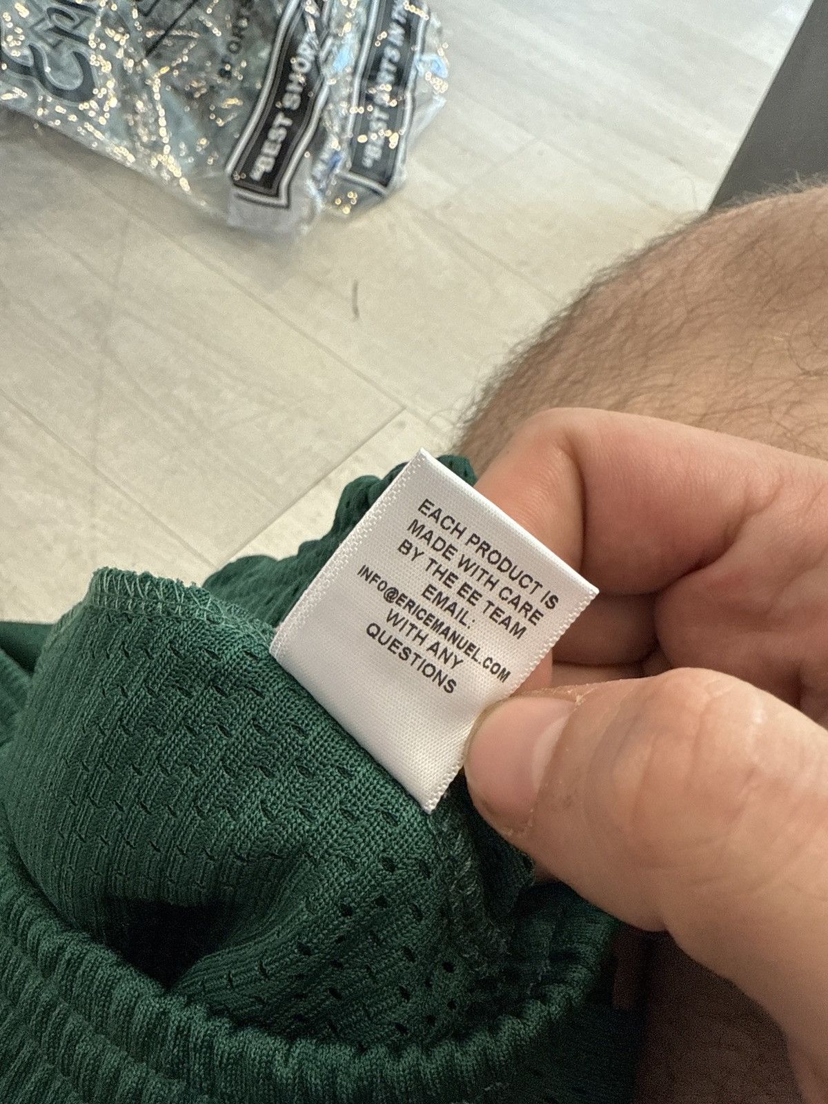 Eric Emanuel × NFL Eric Emanuel x NFL eagles green shorts Size US 38 / EU 54 - 3 Thumbnail