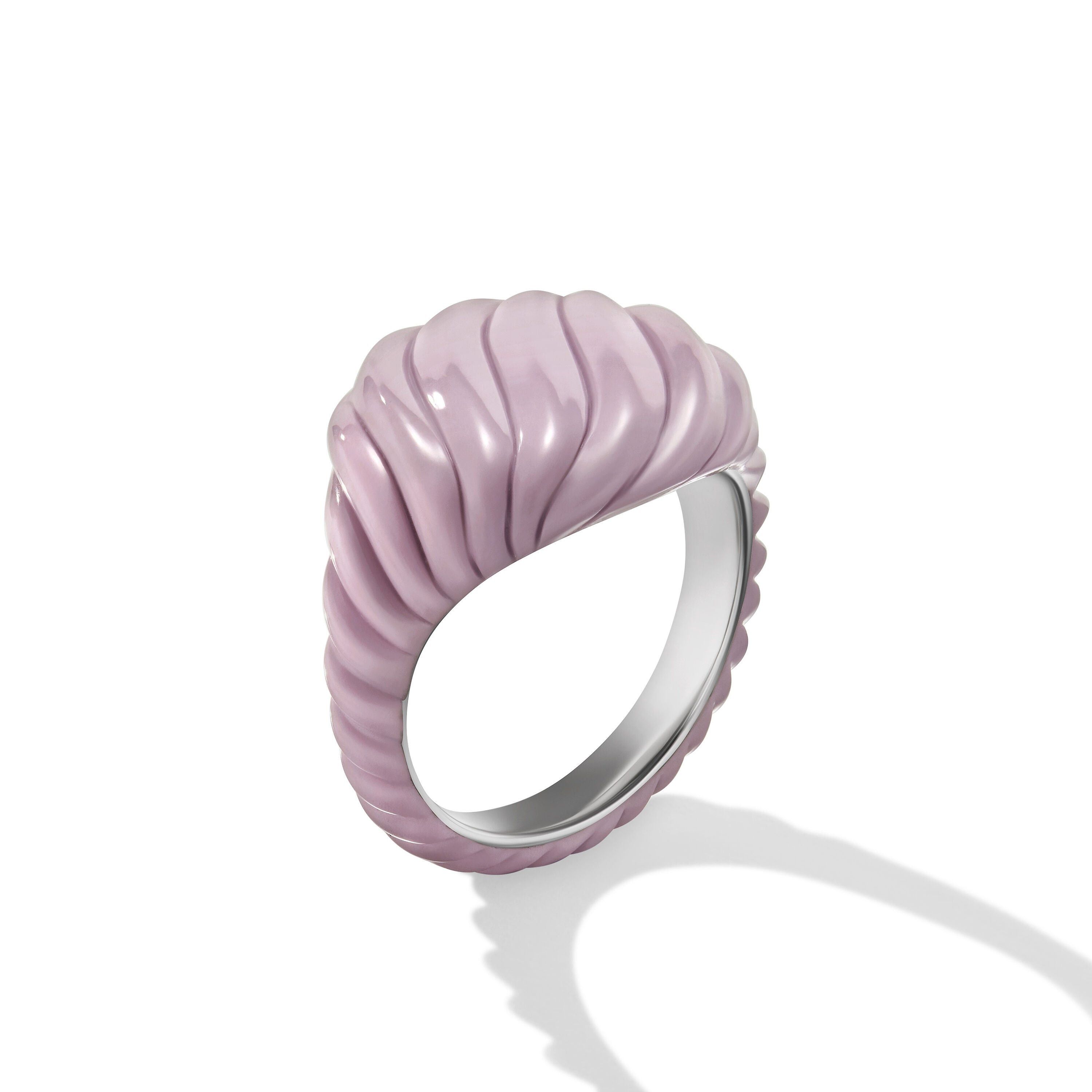 David Yurman o1w1db10526 R17979 /Size 8/Color Contour Ring in Purple Size ONE SIZE - 3 Thumbnail