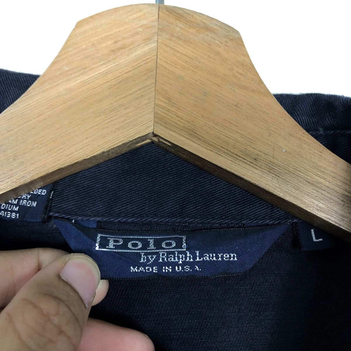 Polo Ralph Lauren 🔥Vintage Bomber Jacket Polo Ralph Lauren Made in Usa Size US L / EU 52-54 / 3 - 19 Thumbnail