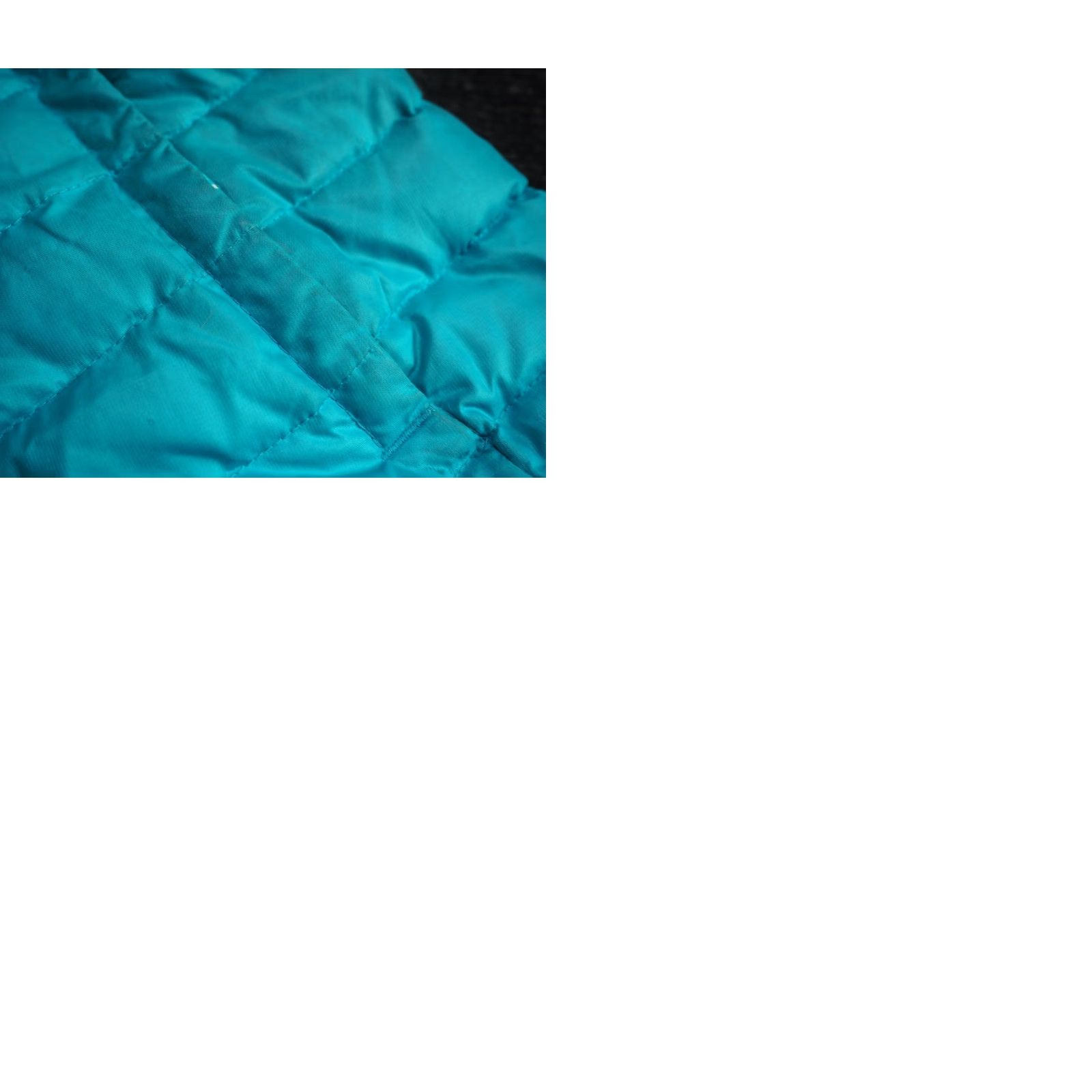 Vintage Lolë Aqua Ocean Blue Full Zip Puffer Jacket Coat Womens S Size S / US 4 / IT 40 - 9 Thumbnail