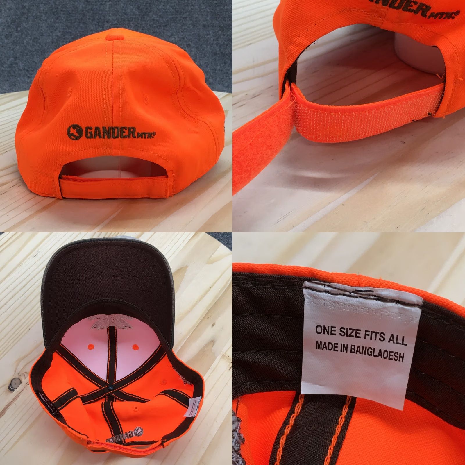 Vintage Minnesota Wild Limited Edition Baseball Cap Hat Mens Orange OS Embroidered Logo Size ONE SIZE - 8 Thumbnail
