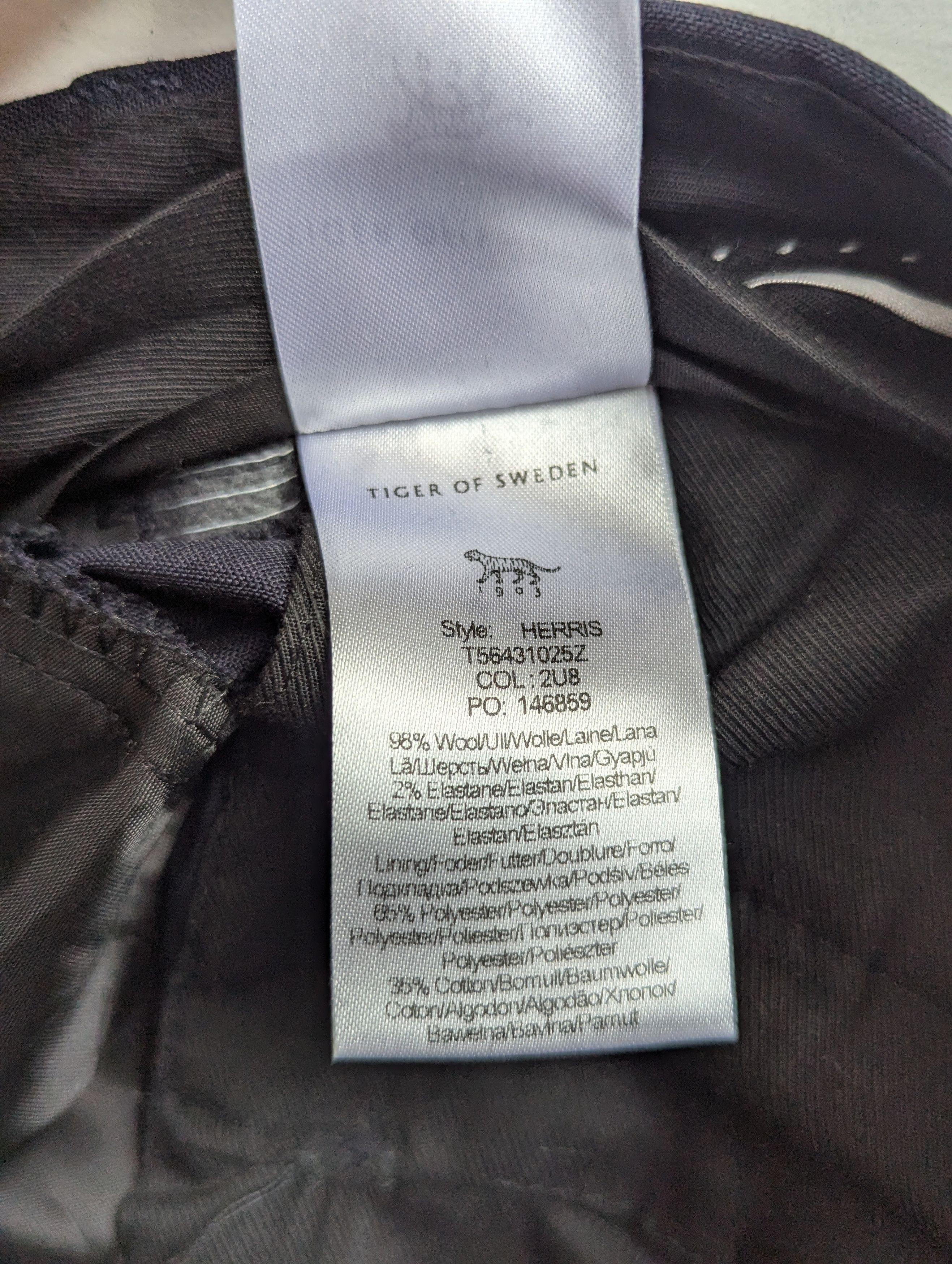 Tiger of Sweden Tiger Of Sweden Navy Suit Size 36R - 10 Thumbnail