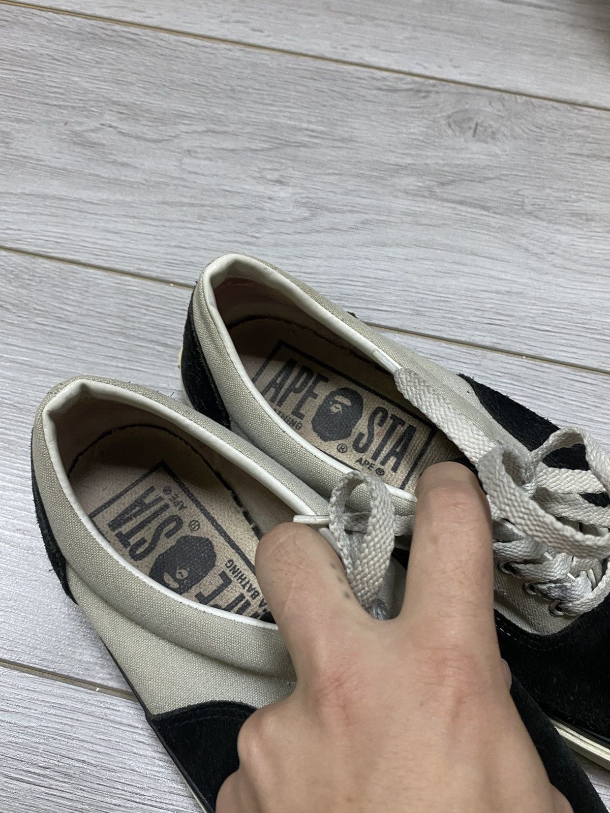 Bape Bape Leather Low Apesta Sneakers baby milo Size US 8.5 / EU 41-42 - 7 Thumbnail