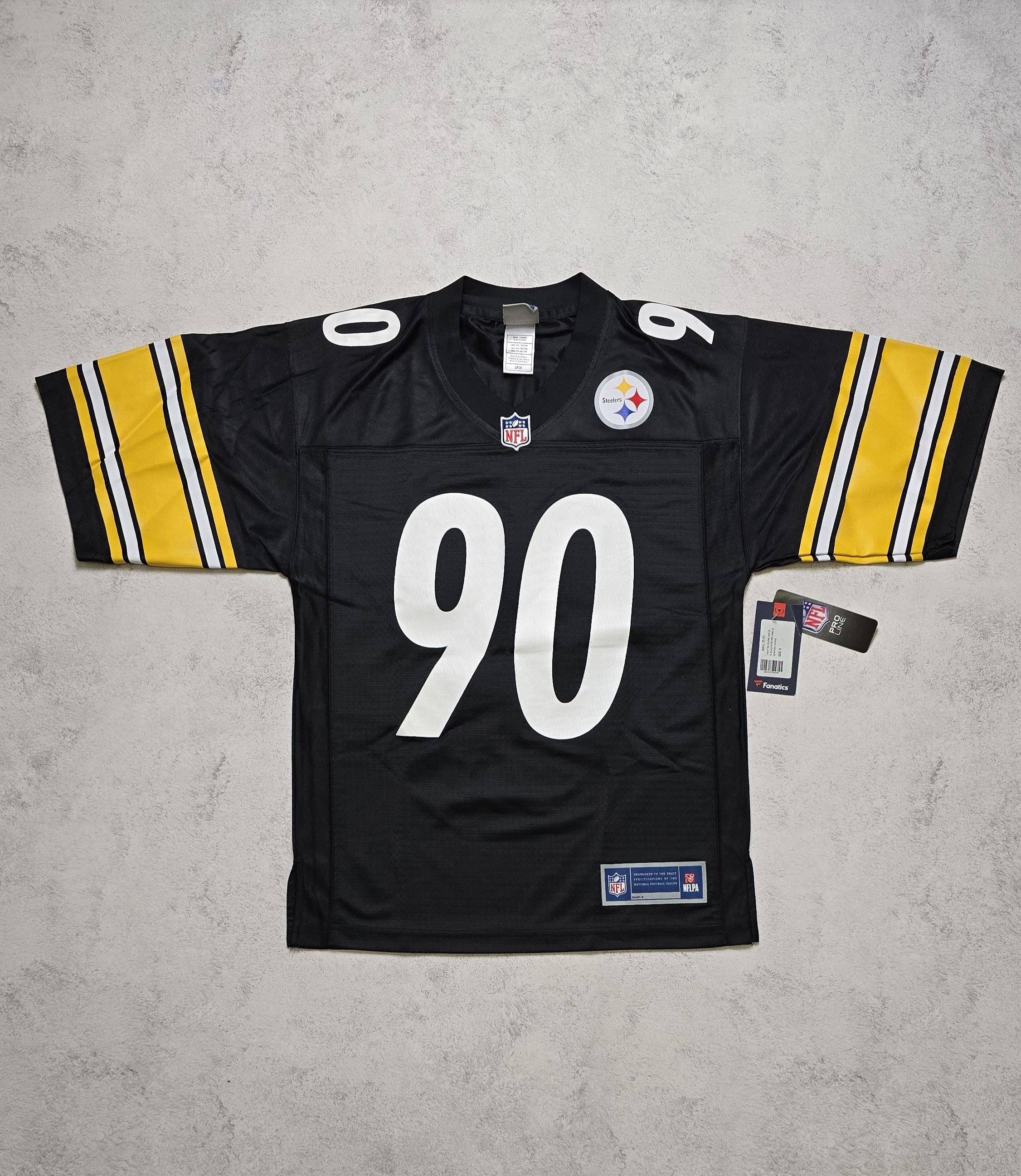 Pro Line FANATICS Pittsburgh Steelers #90 T.J. Watt Home Jersey Size US S / EU 44-46 / 1 - 1 Thumbnail