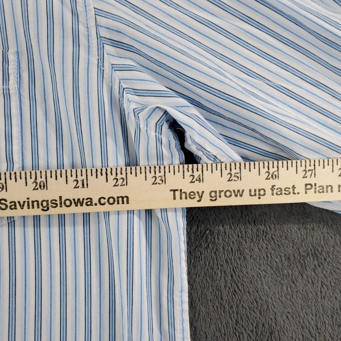 Aeropostale Aeropostale 1987 Button-Up Shirt Striped Blue White Size XL Men’s Regular Cotton Casual Size US XL / EU 56 / 4 - 4 Thumbnail