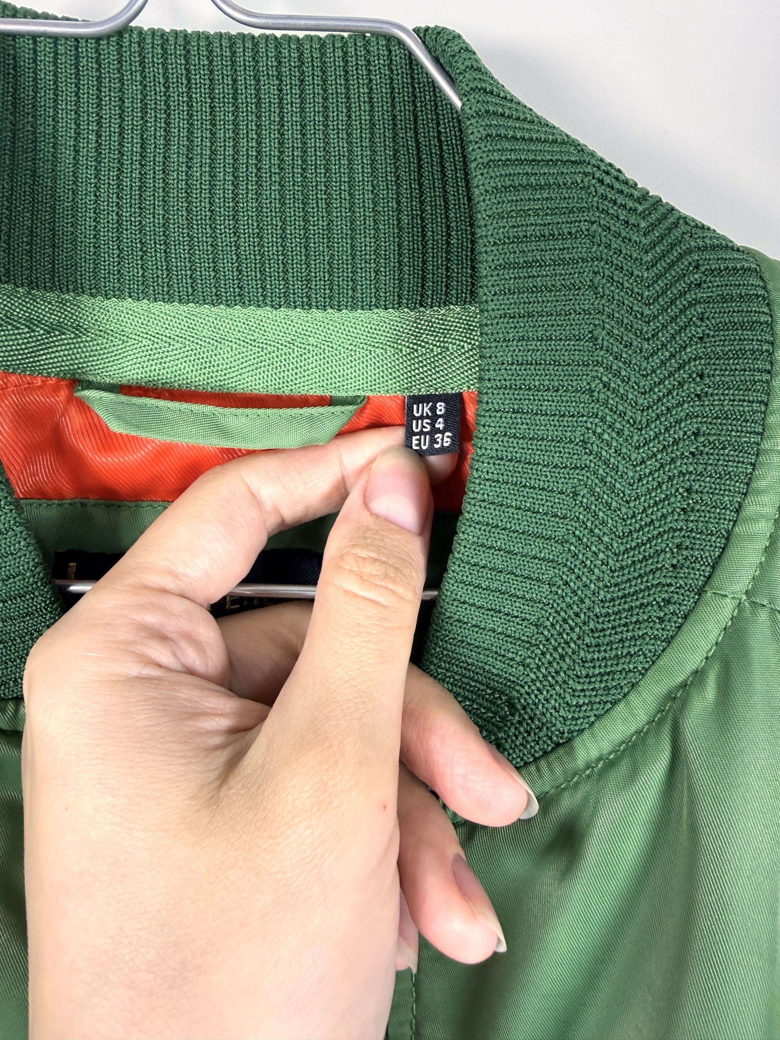 Superdry Superdry MA-1 Flight Bomber Jacket Green (Women's Size S) Size S / US 4 / IT 40 - 5 Thumbnail