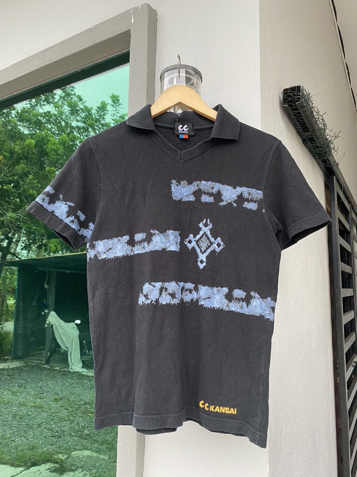 Japanese Brand × Kansai Yamamoto Kansai Yamamoto CC Kansai Collar Shirts Size US XS / EU 42 / 0 - 1 Thumbnail