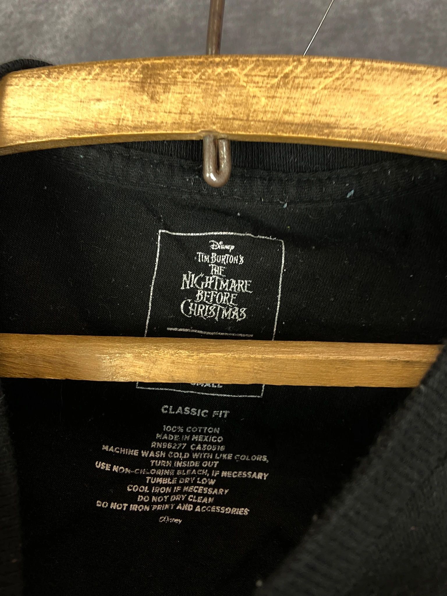 Vans Vans x Nightmare Before Christmas T-Shirt Black S Size US S / EU 44-46 / 1 - 3 Thumbnail