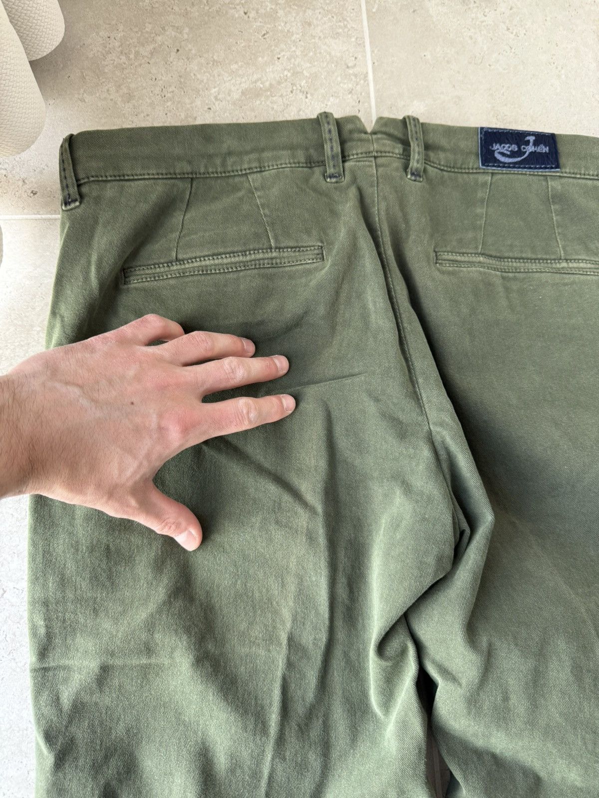 Jacob Cohen JACOB COHEN Comfort Bobby Chino Pants Size US 33 - 10 Thumbnail