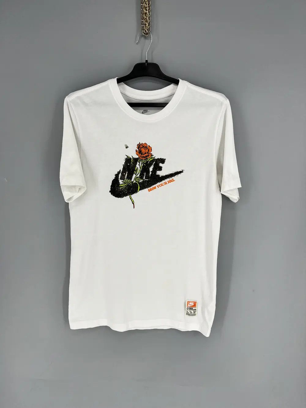 Nike Nike Men's JDI HAIRCUT Short Sleeve White T-Shirt Size M Size US M / EU 48-50 / 2 - 1 Thumbnail