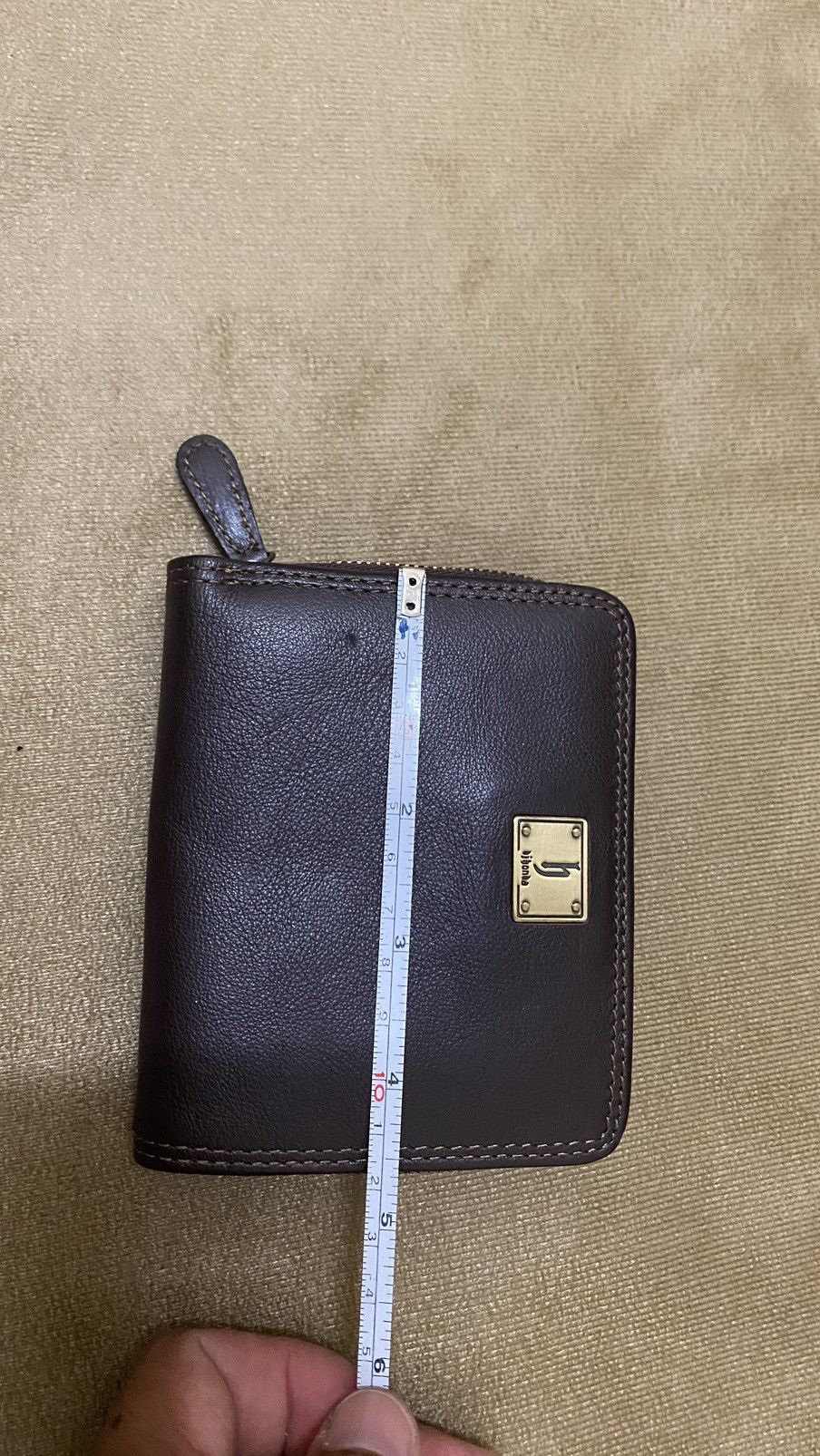 Japanese Brand × Leather DJ HONDA Leather Wallet Unisex