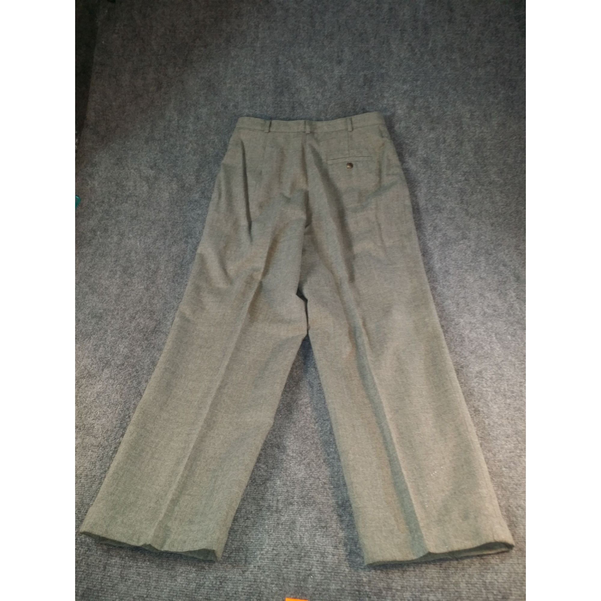 Lauren Ralph Lauren Lauren Ralph Lauren Wool Pants Women Sz 12 Gray Pleated Work Size 34" / US 12 / IT 48 - 10 Thumbnail