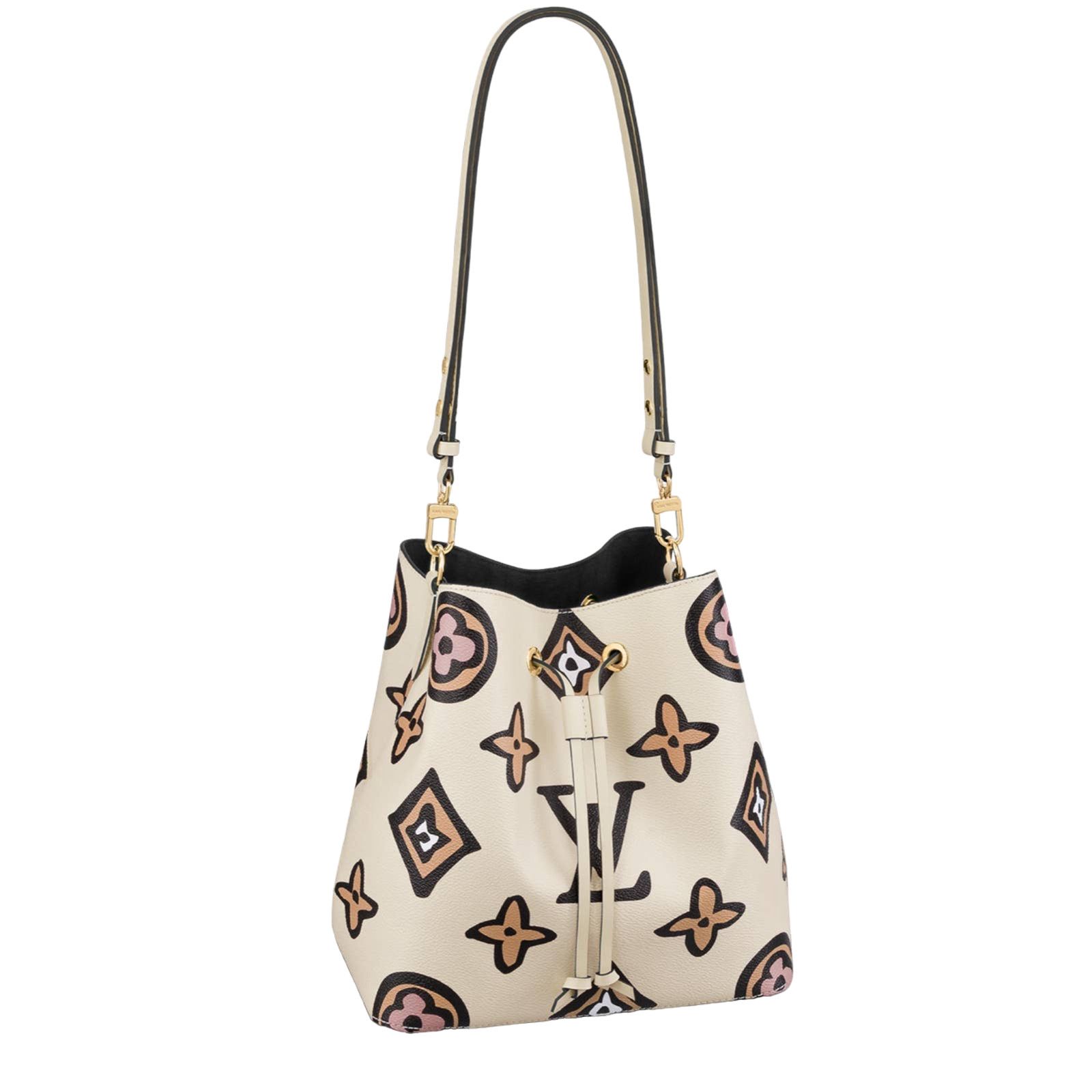 Louis Vuitton Louis Vuitton MM Cream Monogram Logo Shoulder Crossbody Bag Size ONE SIZE - 1 Thumbnail