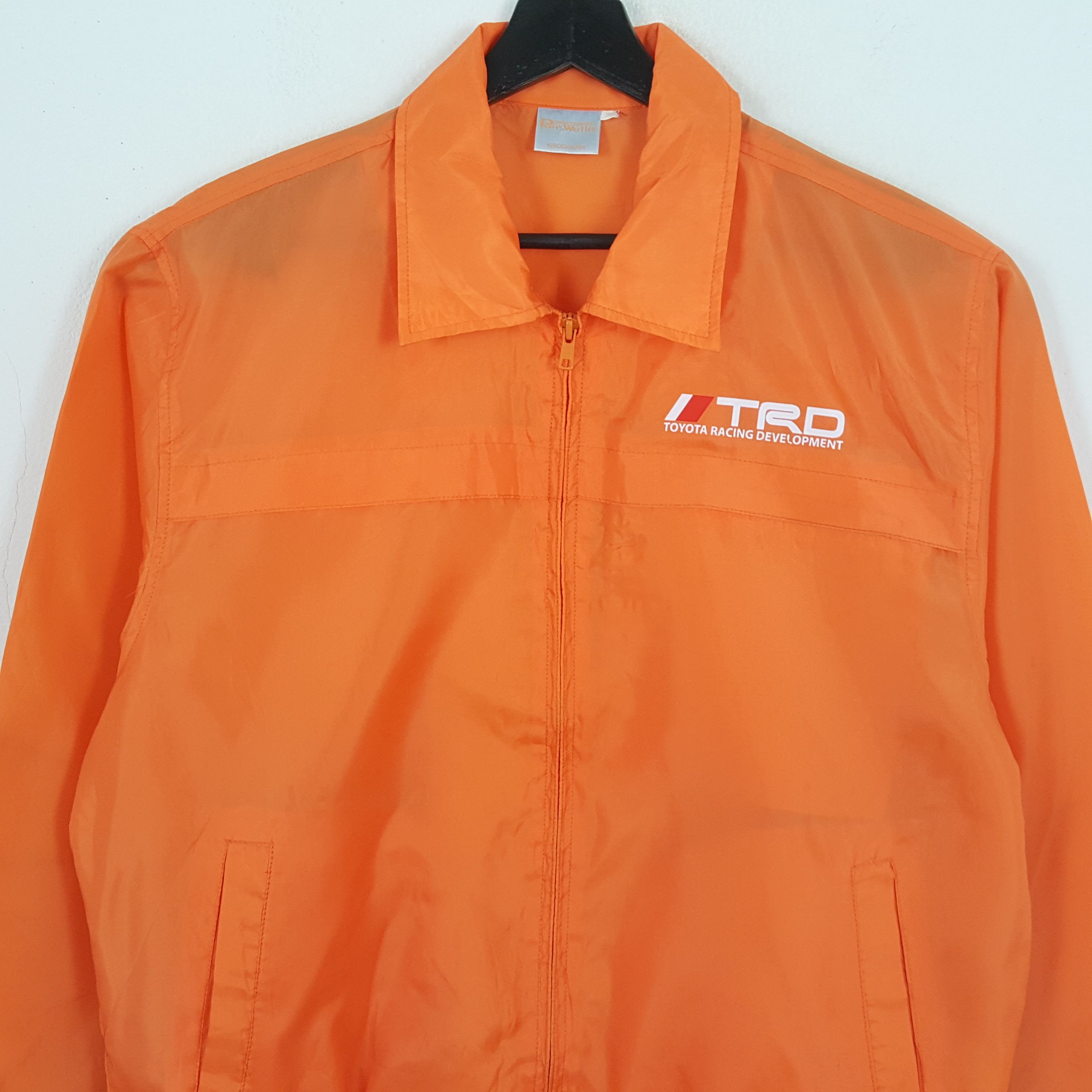 Japanese Brand × Vintage TRD TOYOTA RACING Custom Windbreaker Jacket Size US L / EU 52-54 / 3 - 4 Thumbnail