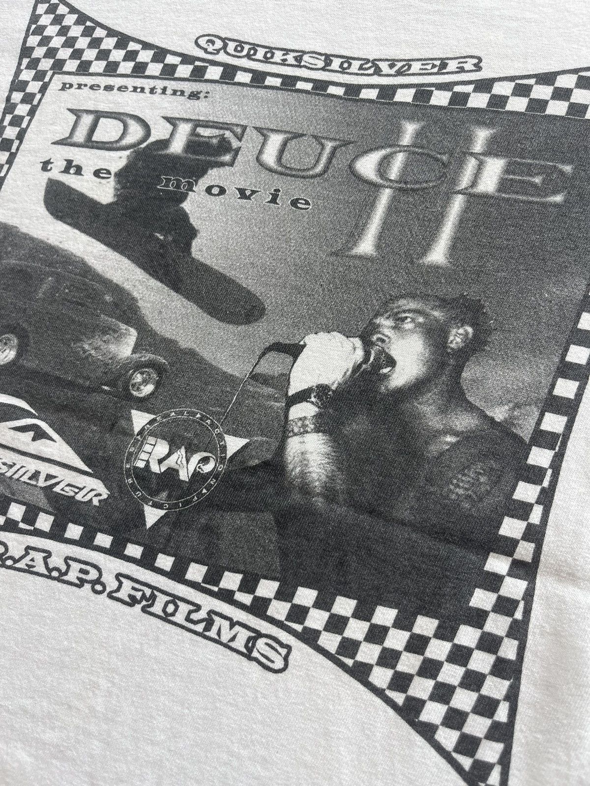 Quiksilver Vtg QUIKSILVER DEUCE II The Movie R.A.P. Films 90’s Tshirt Size US XL / EU 56 / 4 - 11 Thumbnail